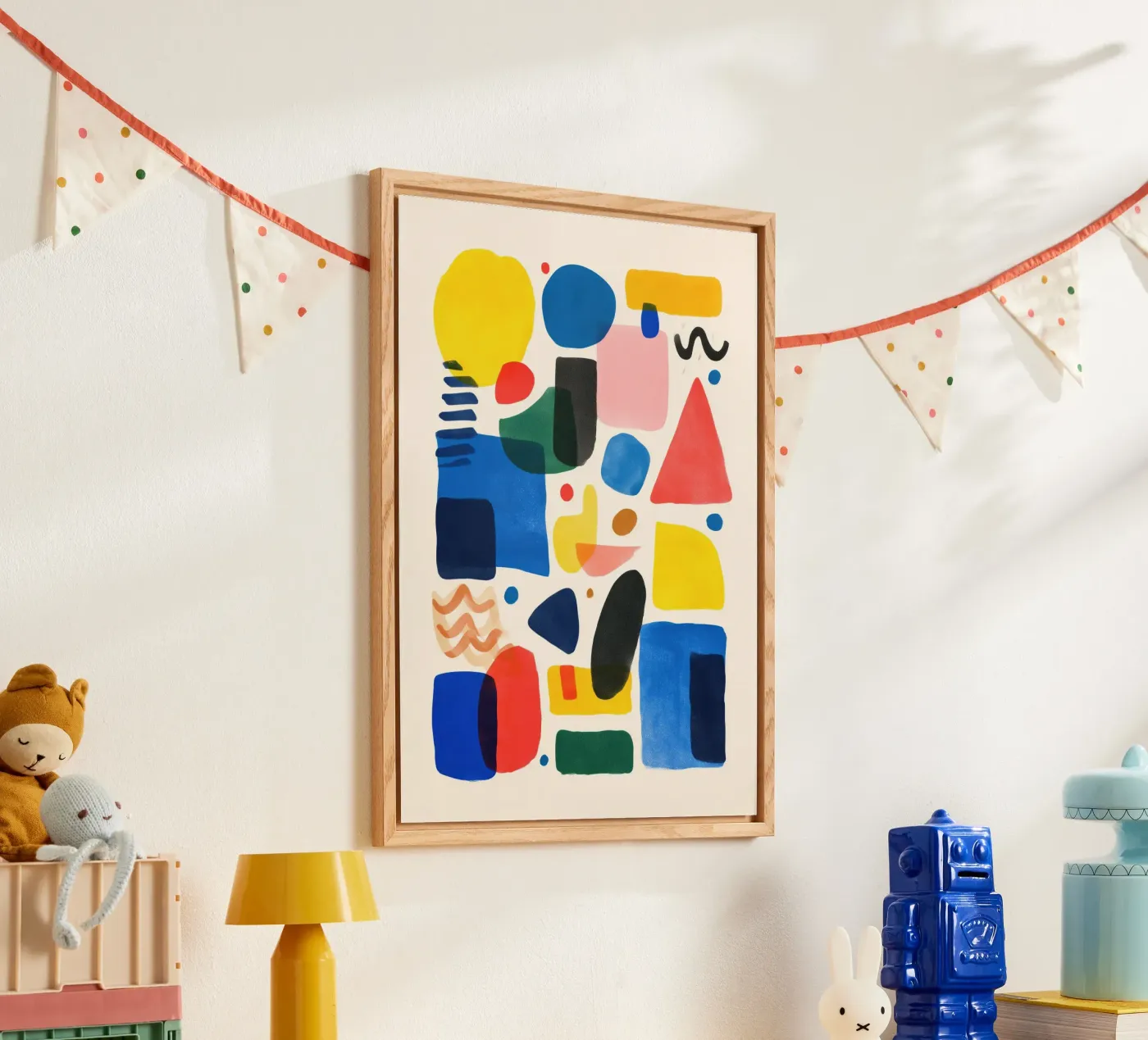 Colorful Shapes plexiglass da Kiara