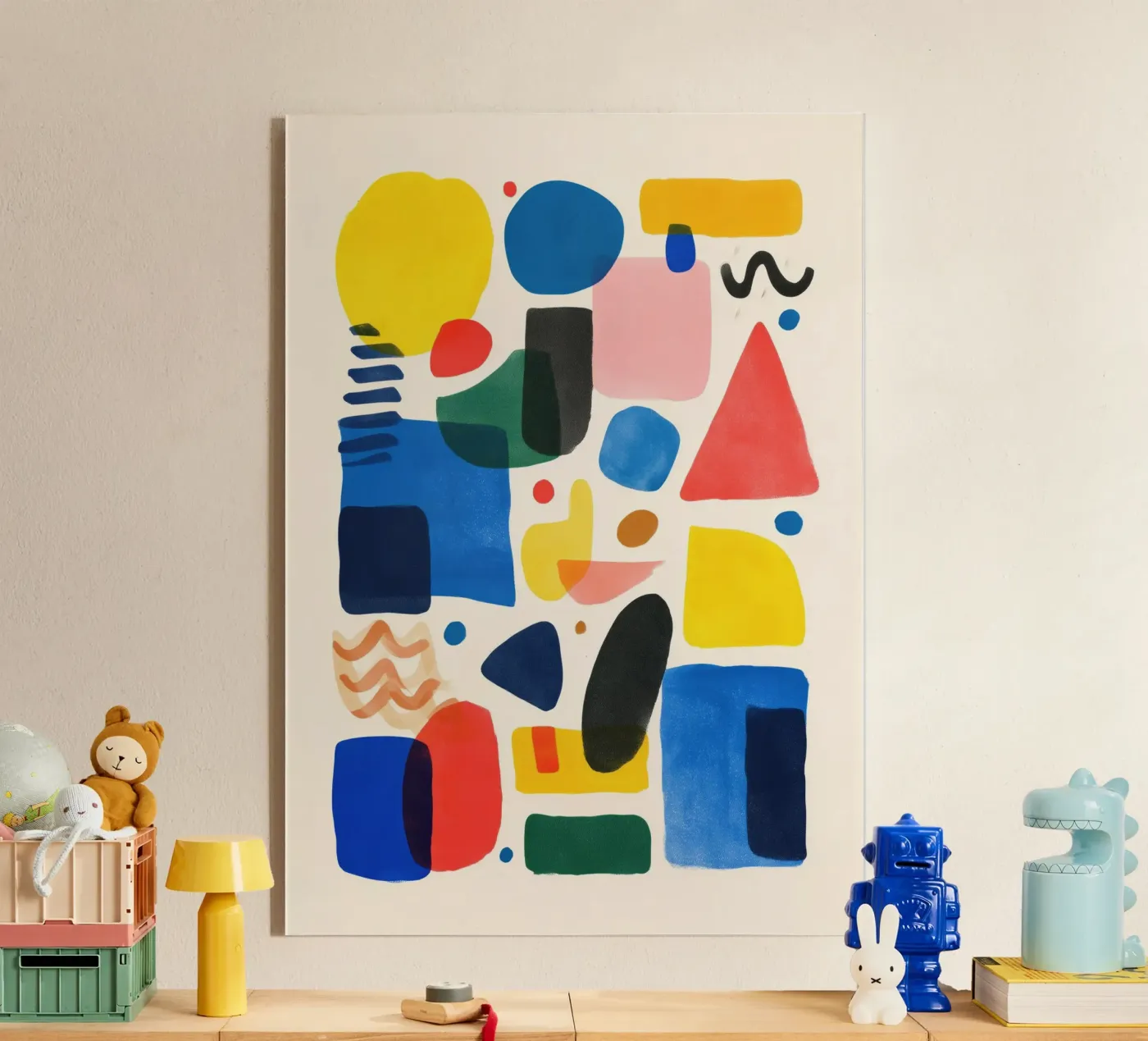 Colorful Shapes plexiglass da Kiara