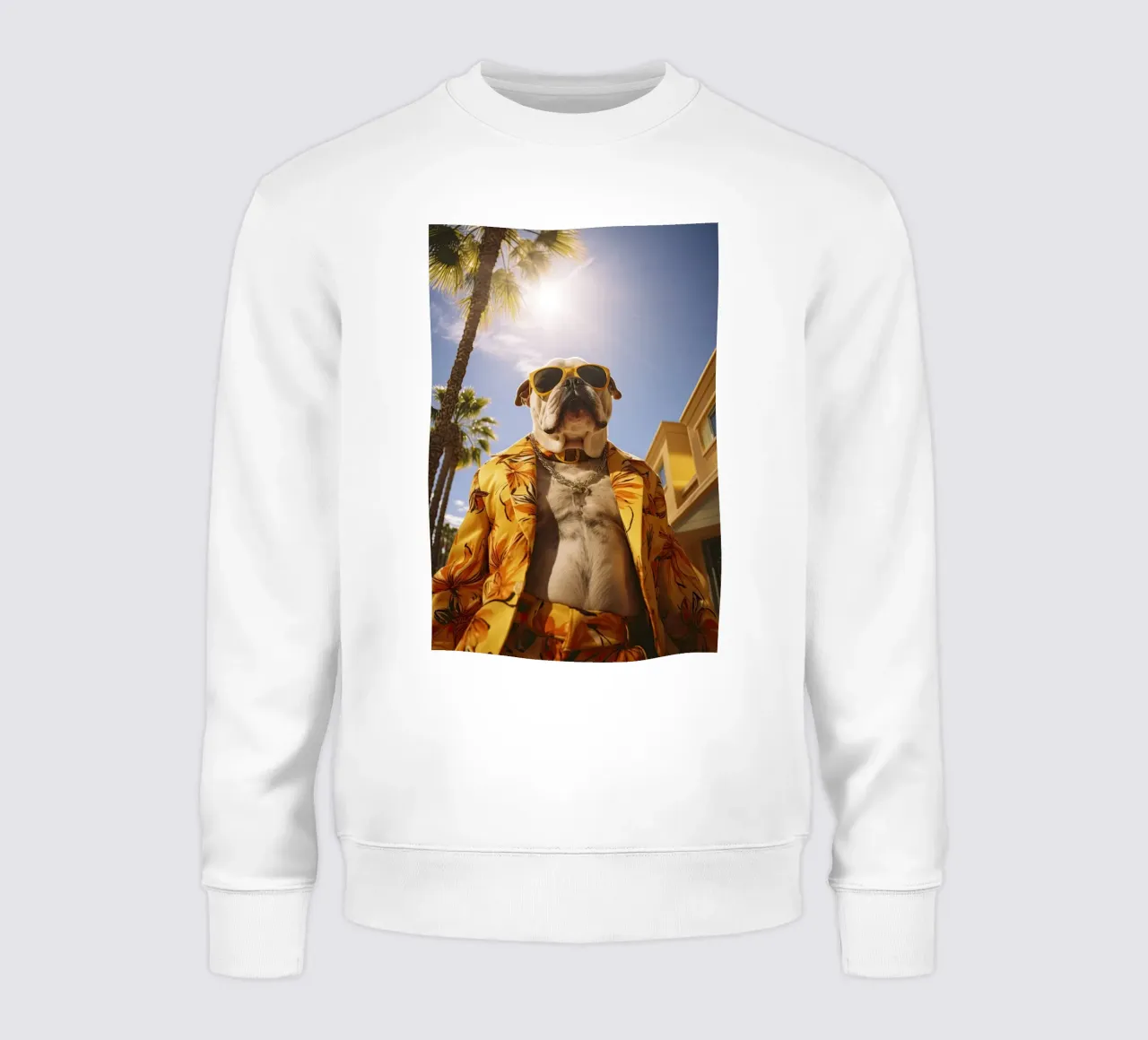 Juan Sweatshirt von Affiches Chien Originales – Dogland