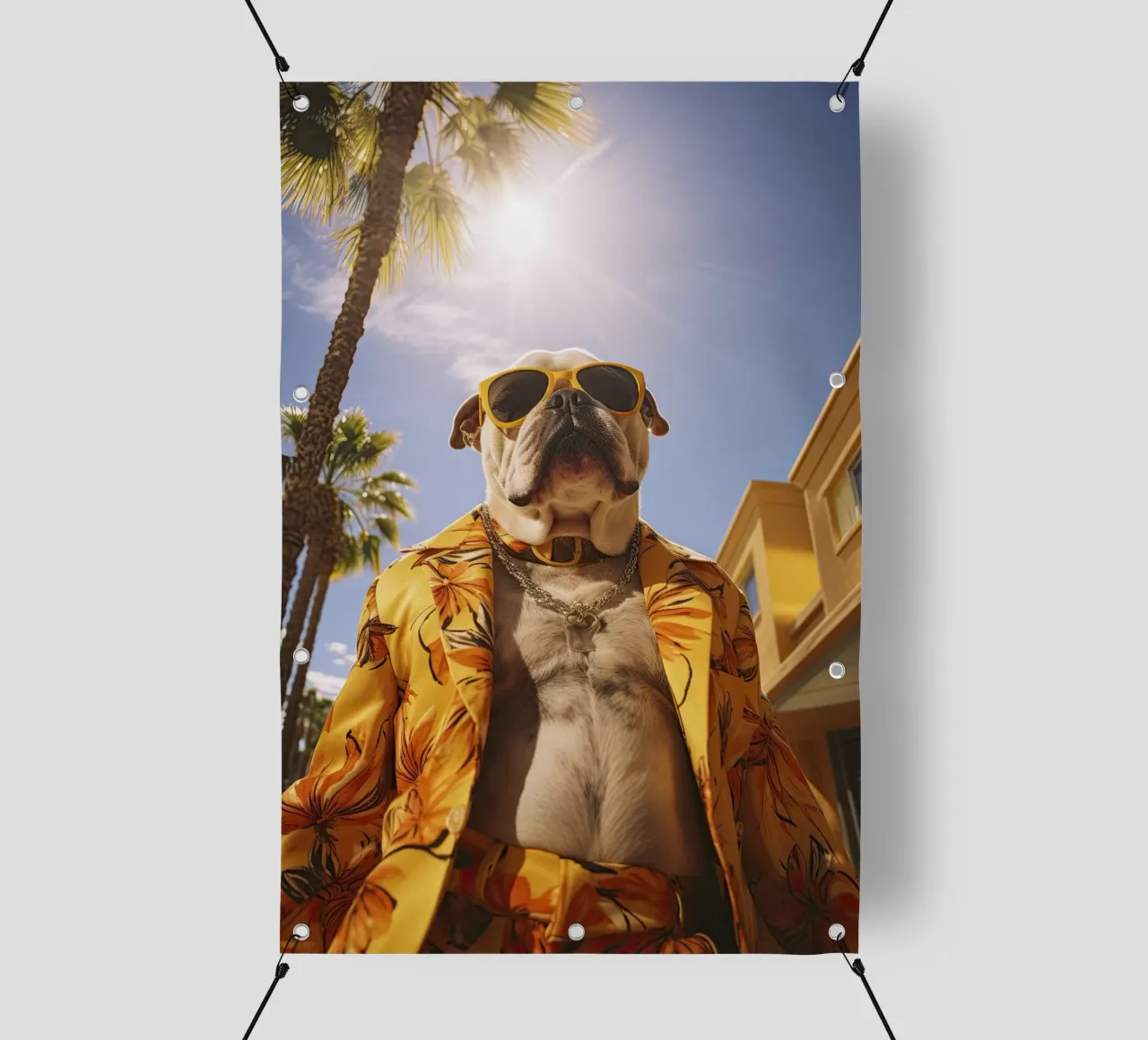 Juan telo in pvc da Affiches Chien Originales – Dogland