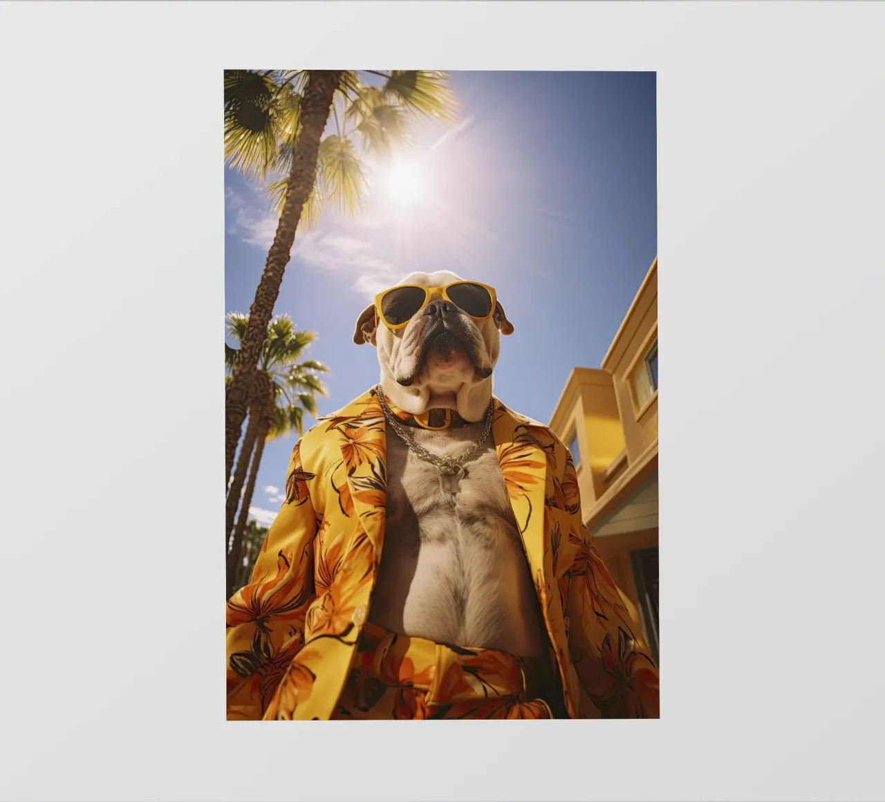 Juan telo in pvc da Affiches Chien Originales – Dogland