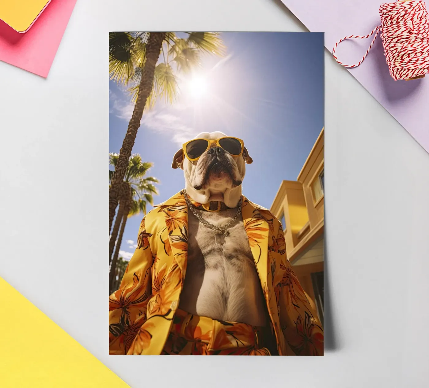 Juan sticker sheet by Affiches Chien Originales – Dogland