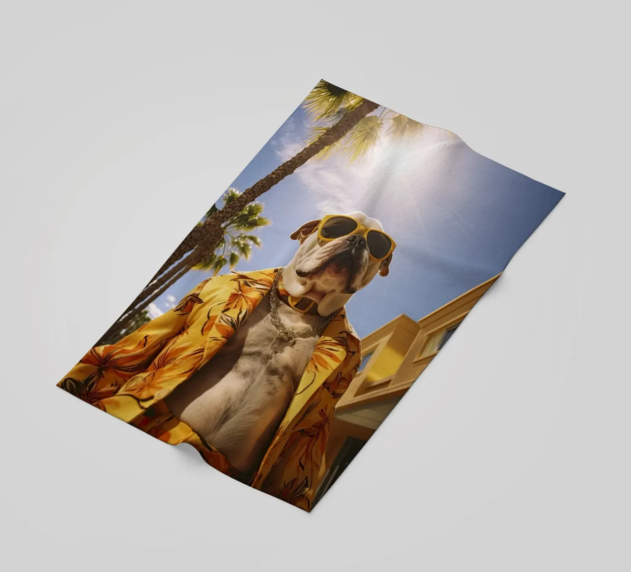 Juan toalla de playa de Affiches Chien Originales – Dogland