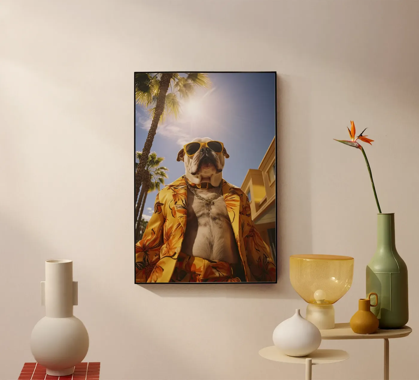 Juan plexiglas de Affiches Chien Originales – Dogland