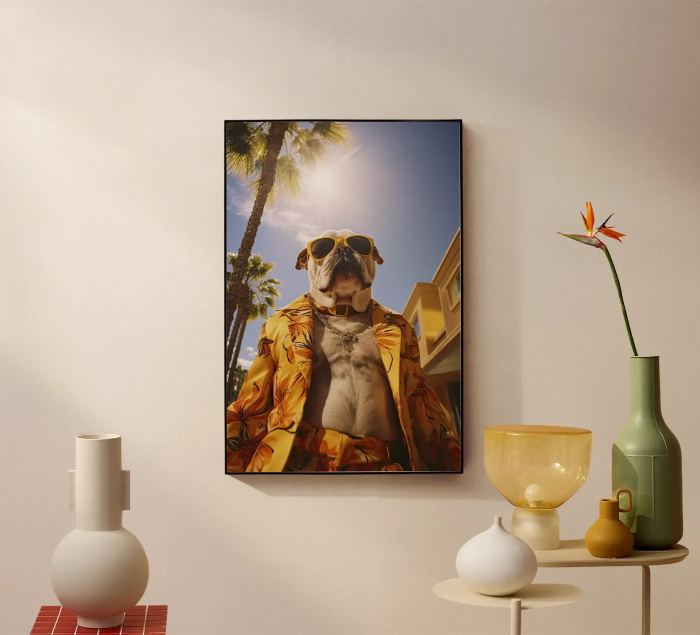 Juan plexiglas de Affiches Chien Originales – Dogland