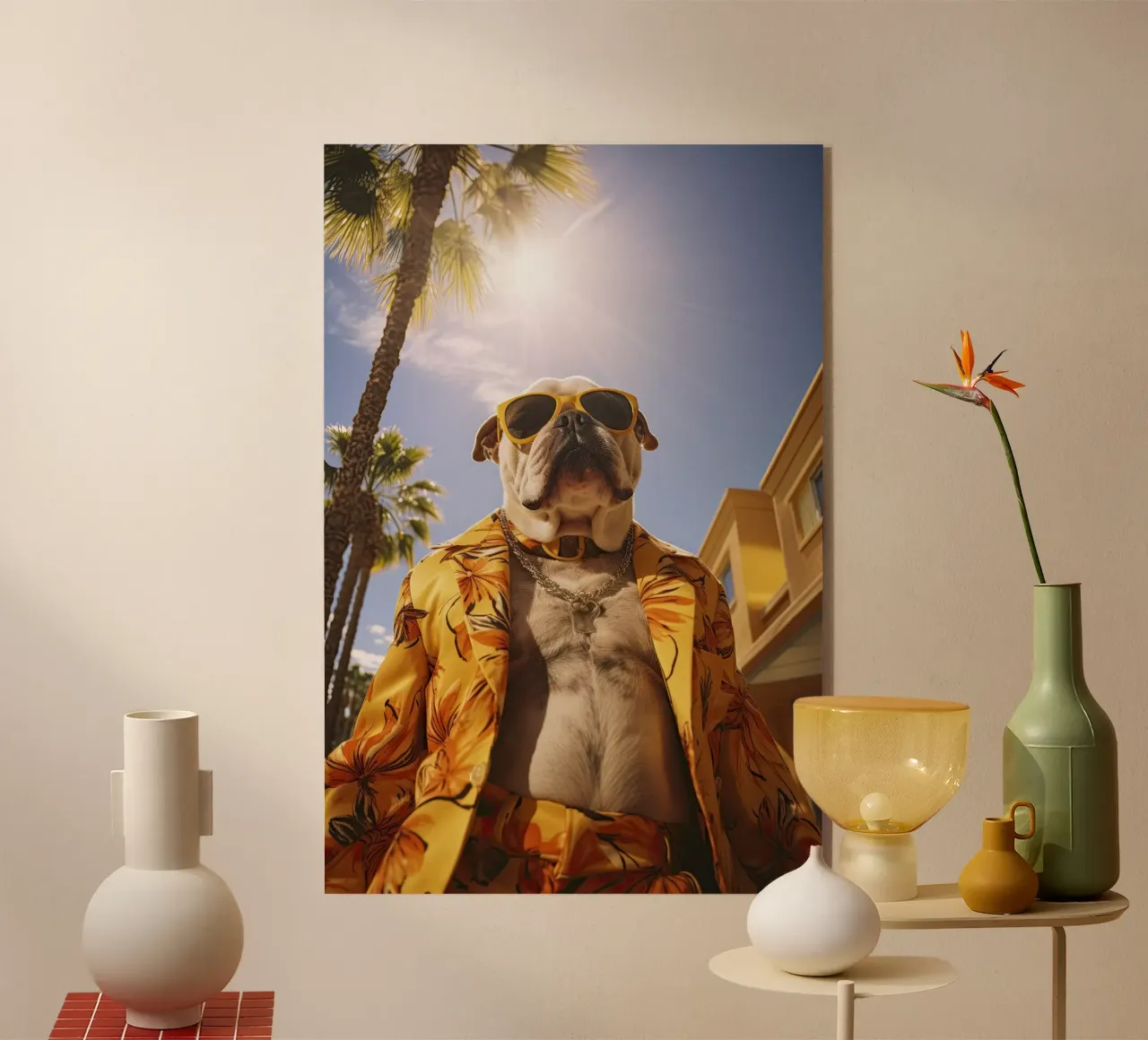 Juan plexiglass da Affiches Chien Originales – Dogland