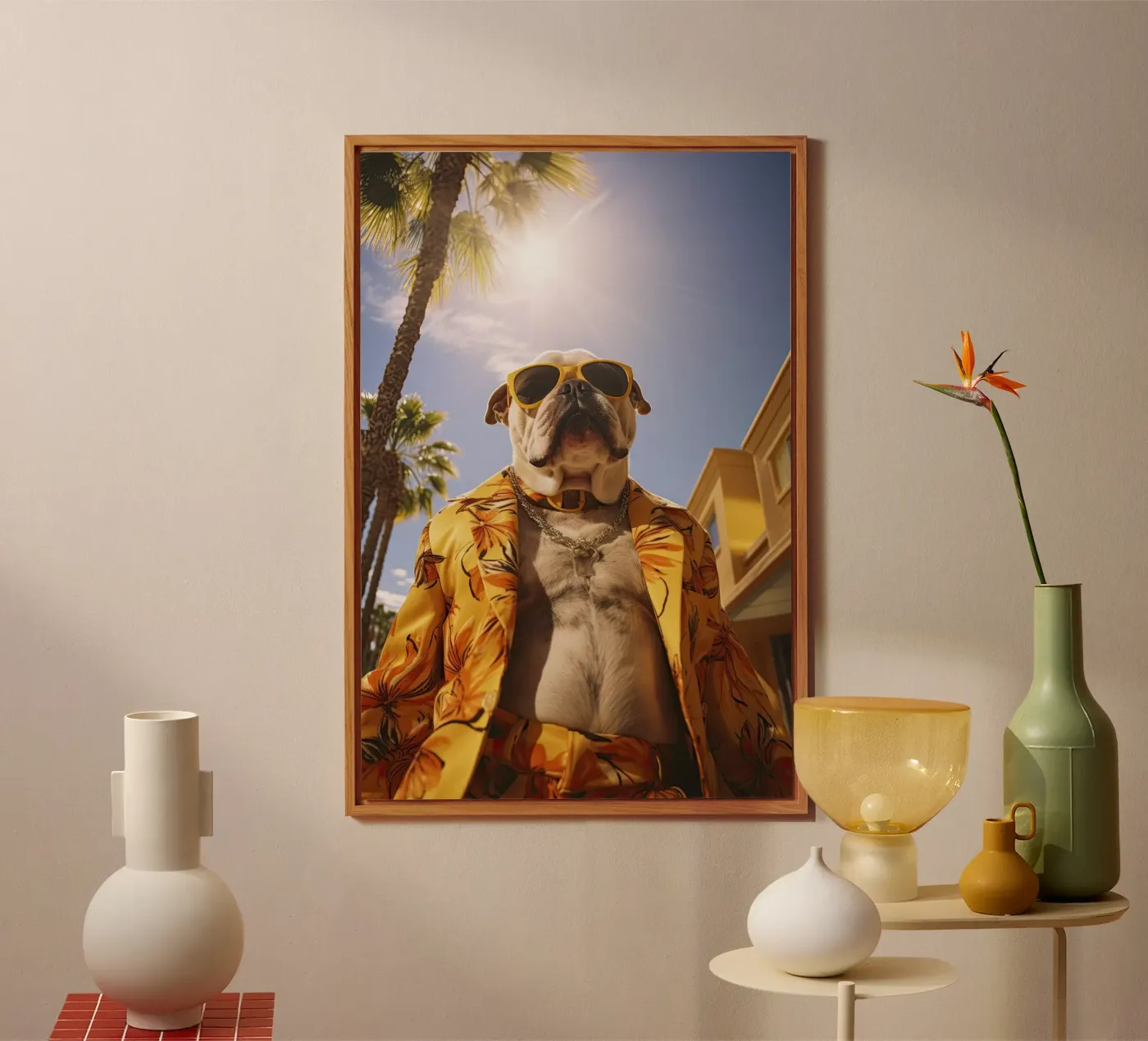 Juan forex plate by Affiches Chien Originales – Dogland