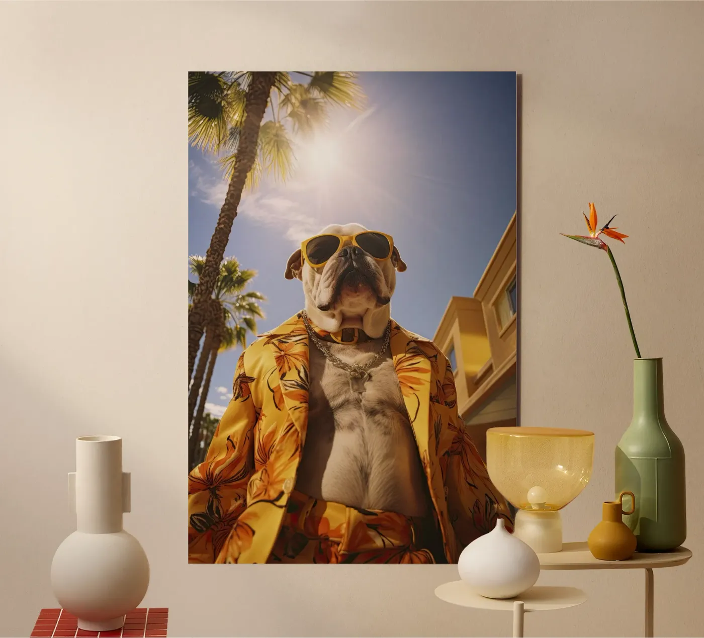 Juan forex plate by Affiches Chien Originales – Dogland