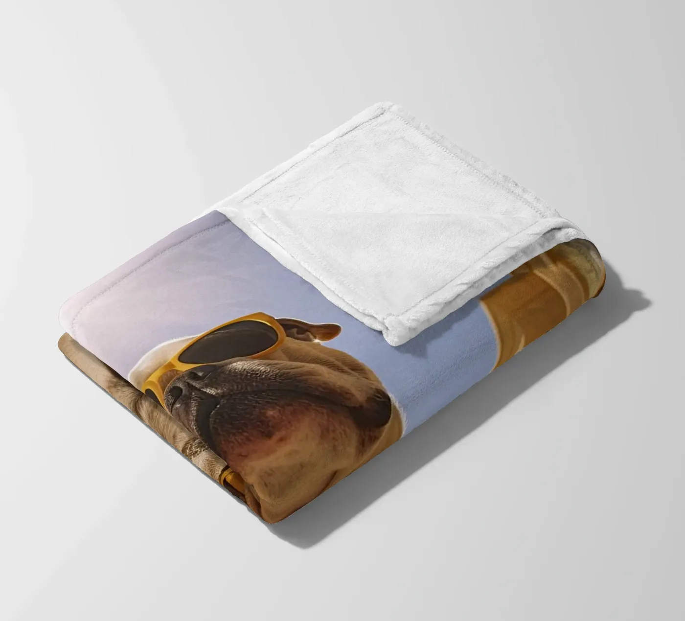 Juan fleecedeken van Affiches Chien Originales – Dogland