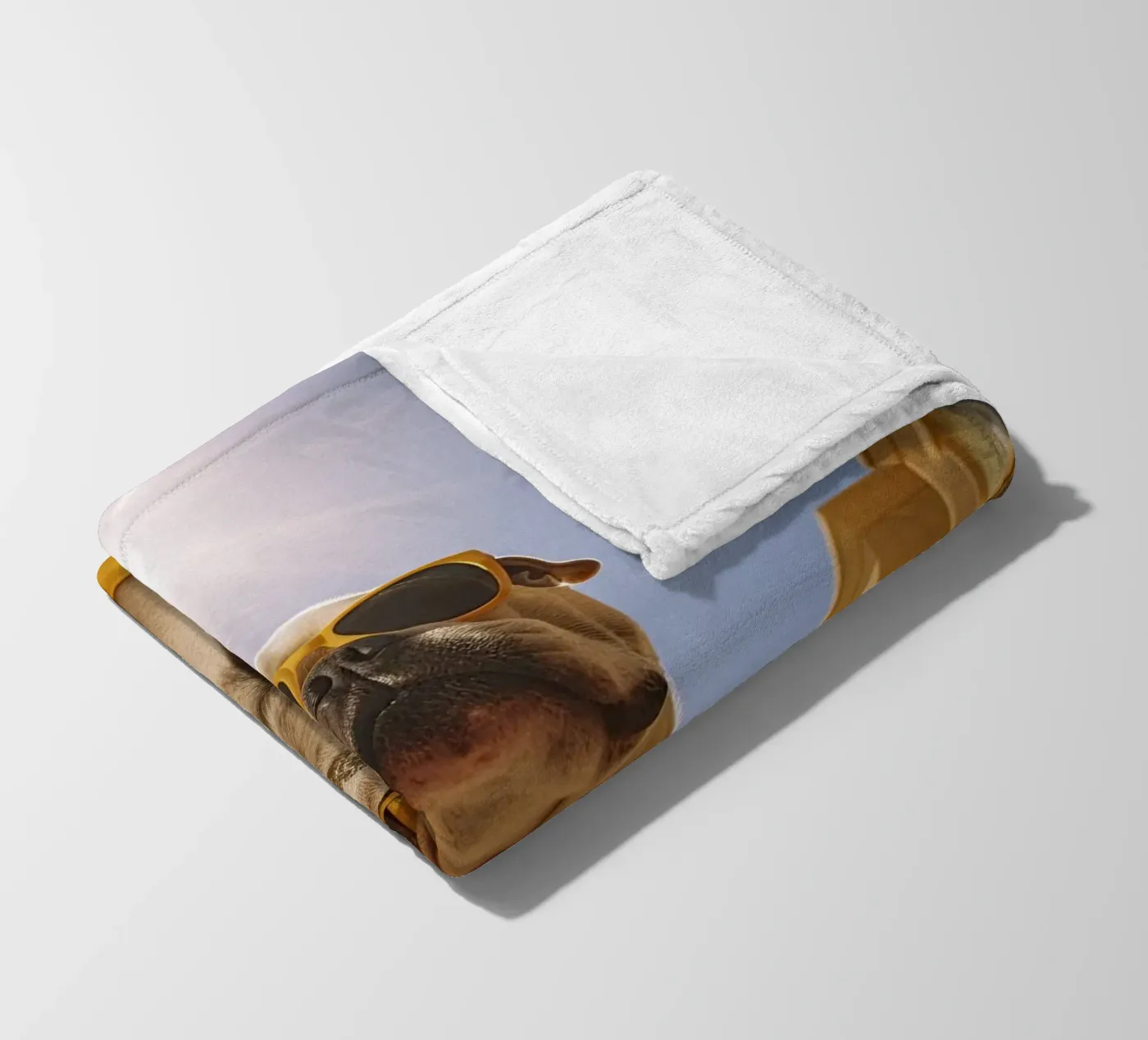 Juan fleecedeken van Affiches Chien Originales – Dogland