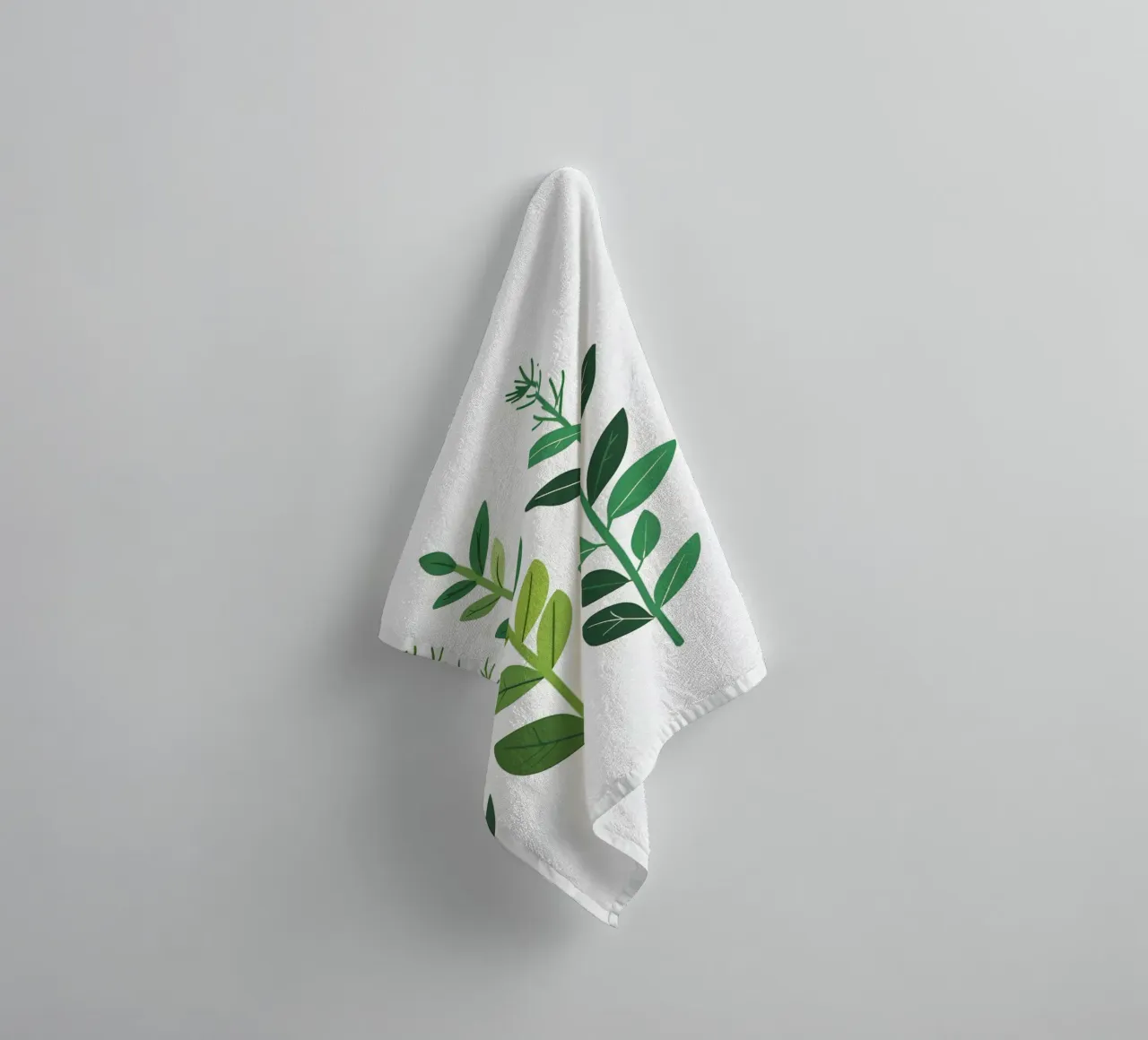 Set da giardino per erbe aromatiche asciugamano da bagno da Botanical Gallery