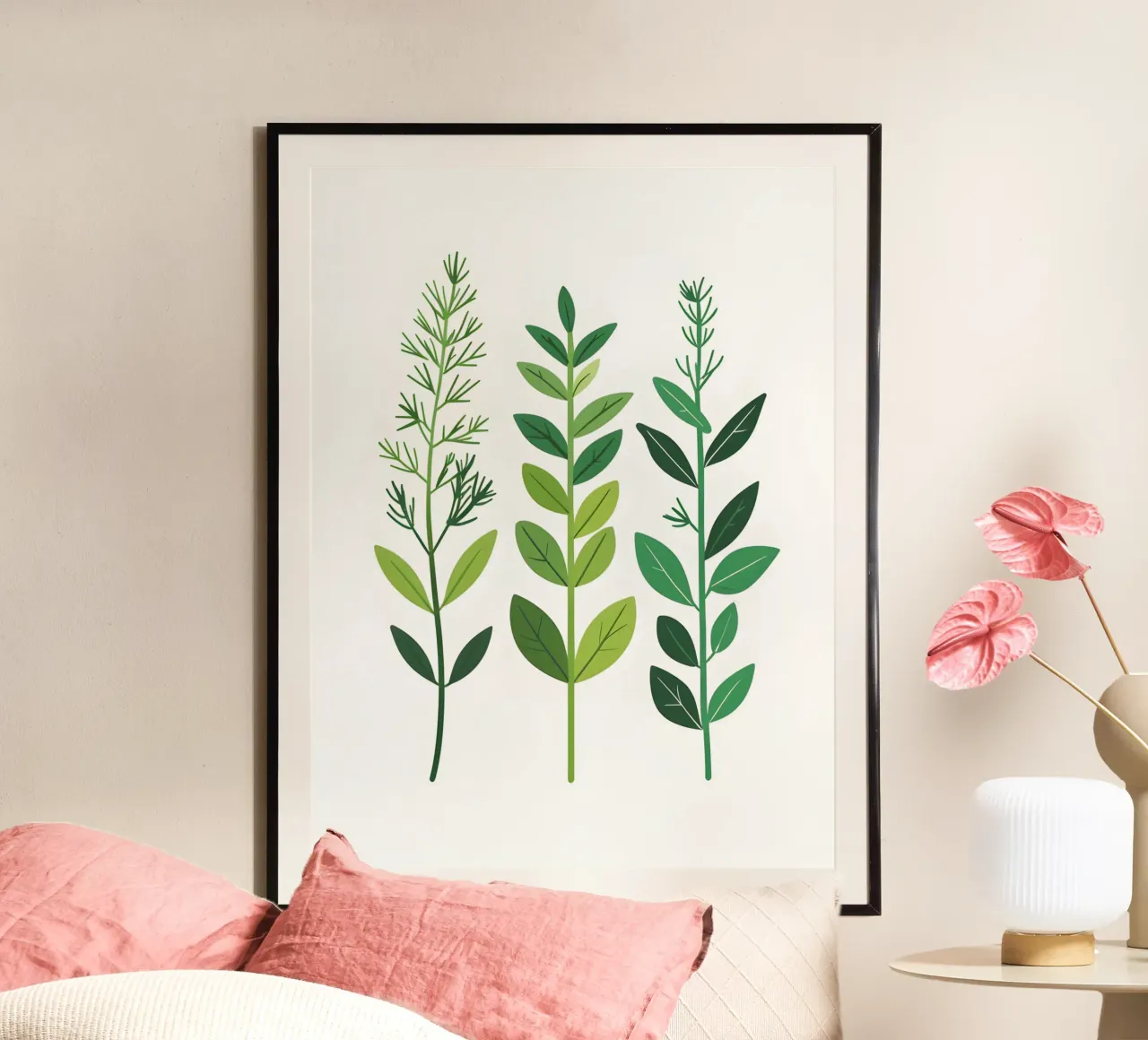 Set da giardino per erbe aromatiche poster da The Green Room