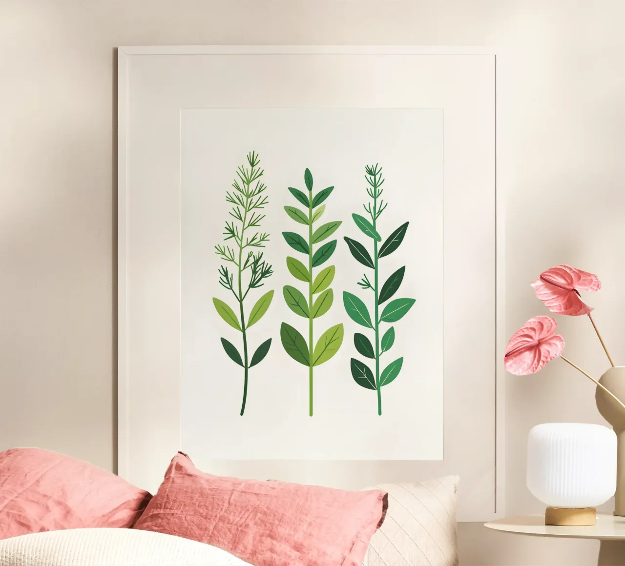 Set da giardino per erbe aromatiche poster da The Green Room