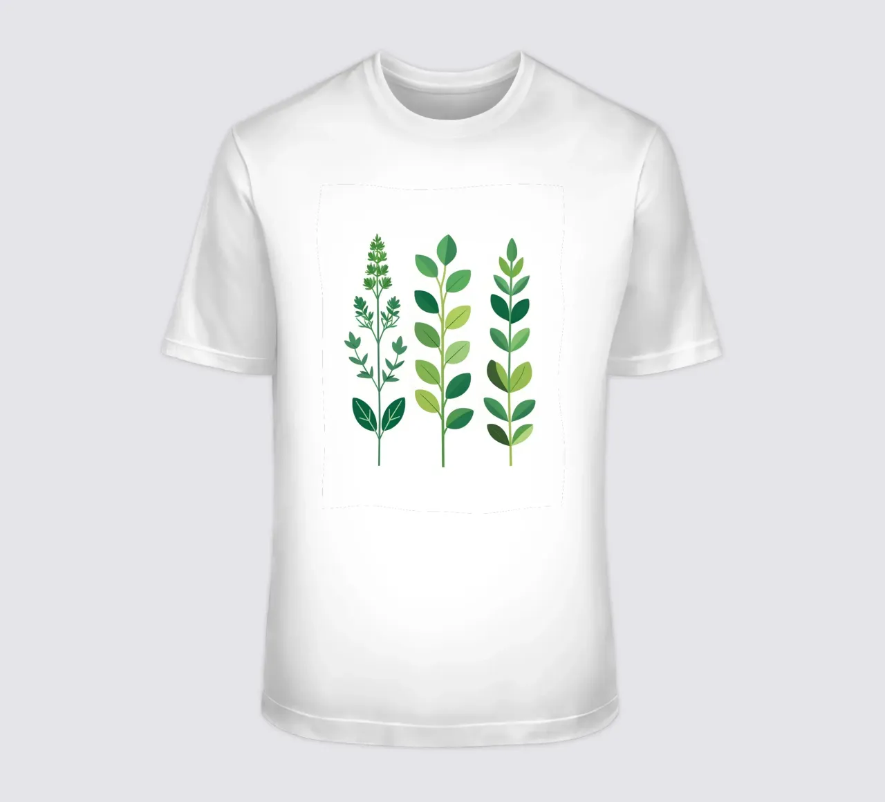 Set da giardino per erbe aromatiche t-shirt da Botanical Gallery