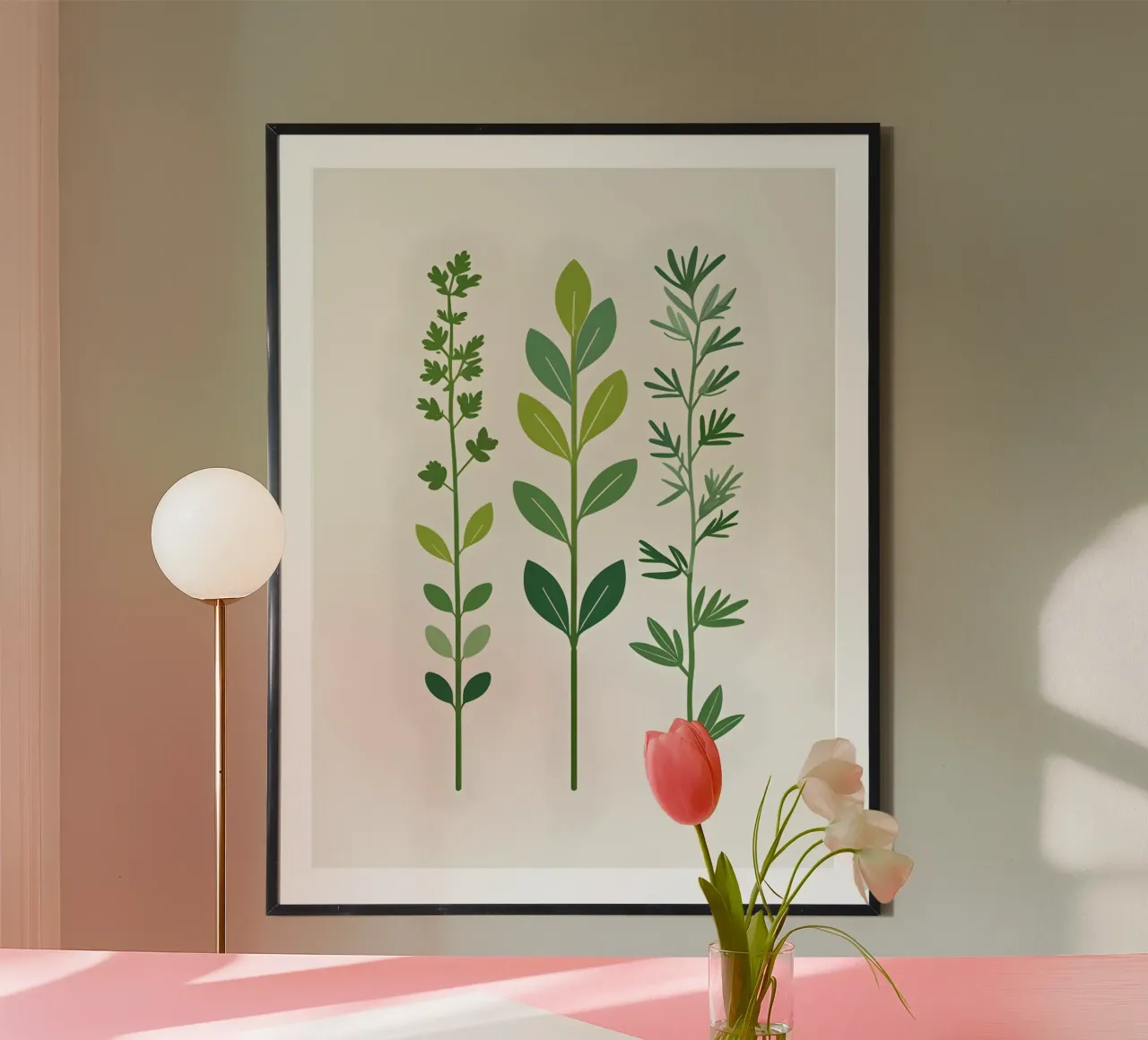 Set da giardino per erbe aromatiche poster da The Green Room