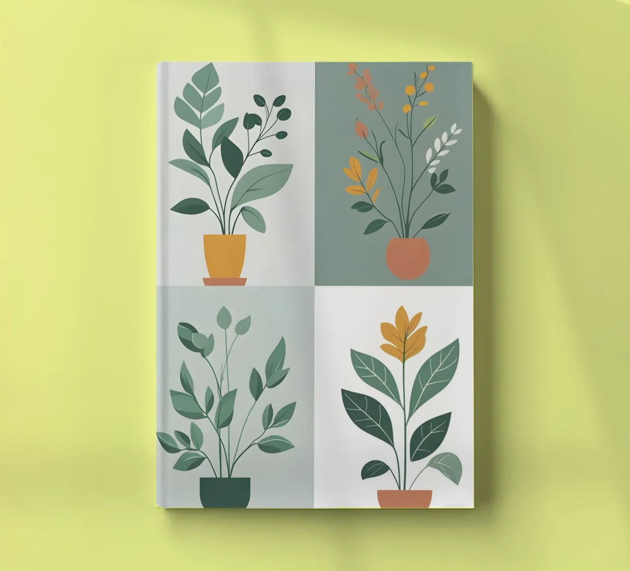 Botanical Grid notebook by Botanical Gallery