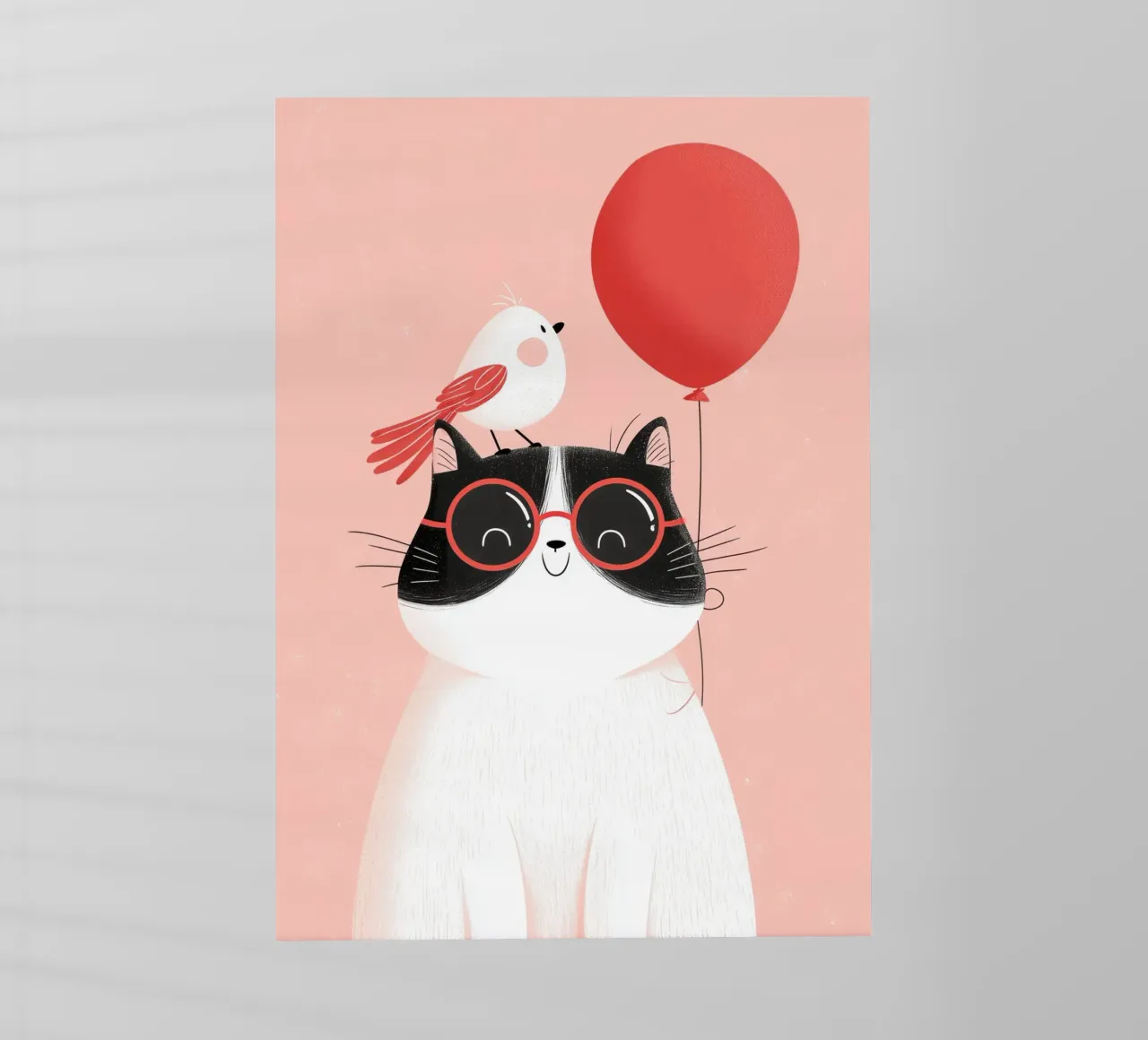 Cool Cat, Tiny Bird pellicola backlit da Kiara