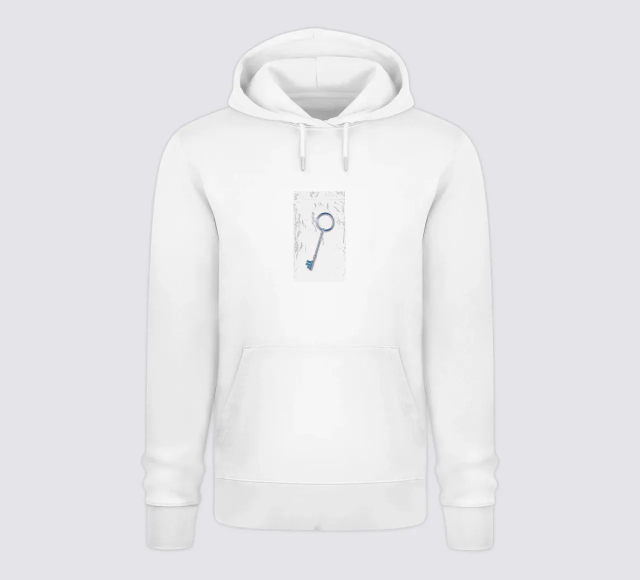 chiave iridescente in un sacchetto di plastica felpa con cappuccio da morphinaeblue