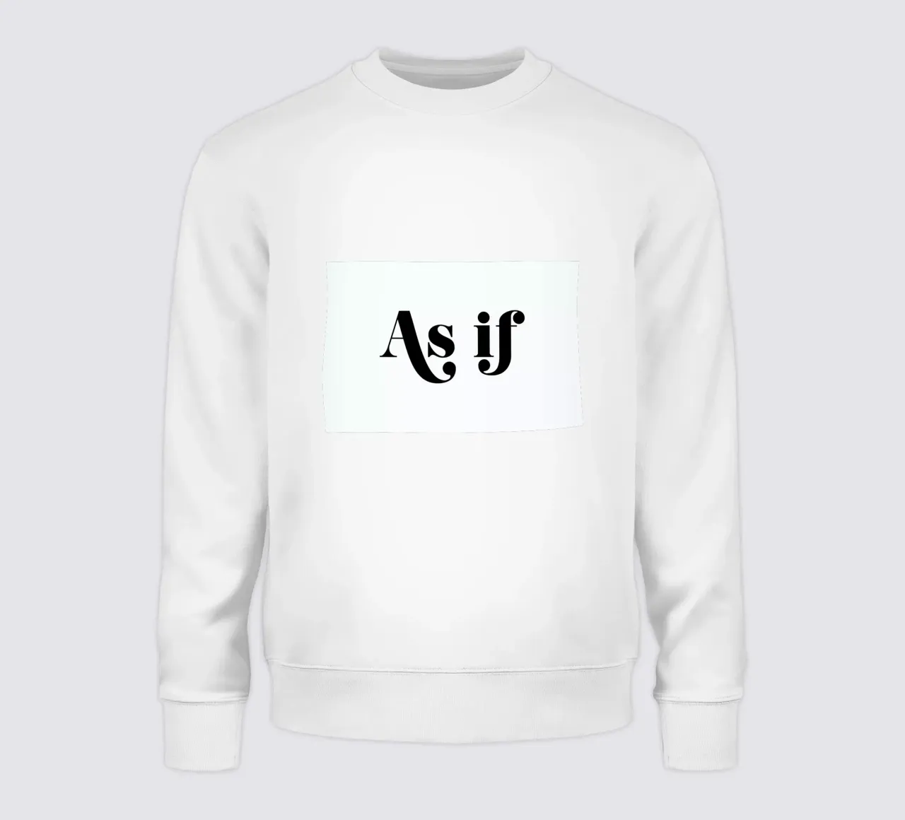 As If sweatshirt van Honeymoon Hotel