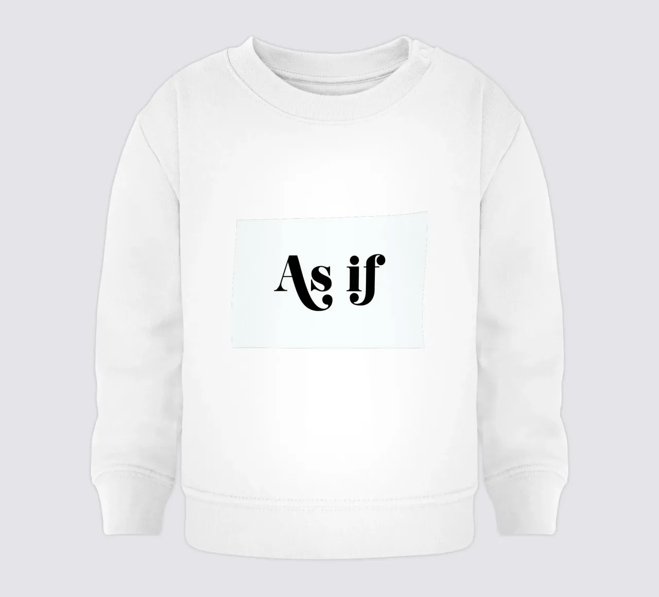 As If Baby Sweatshirt von Honeymoon Hotel