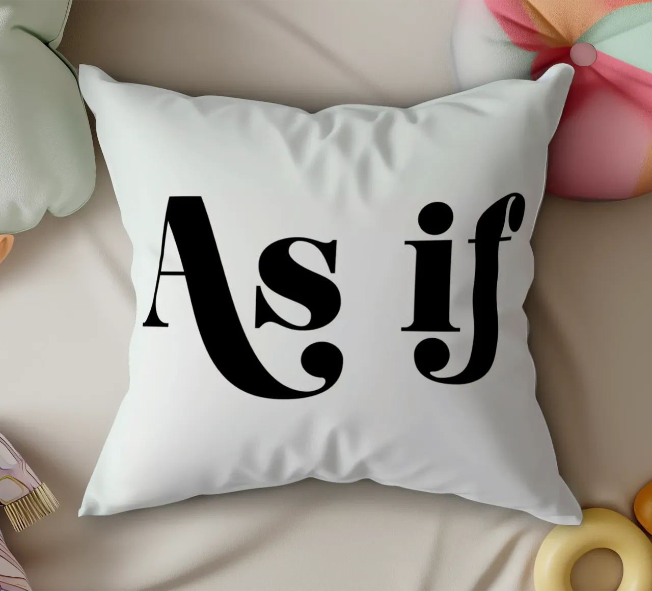 As If cuscino da Honeymoon Hotel