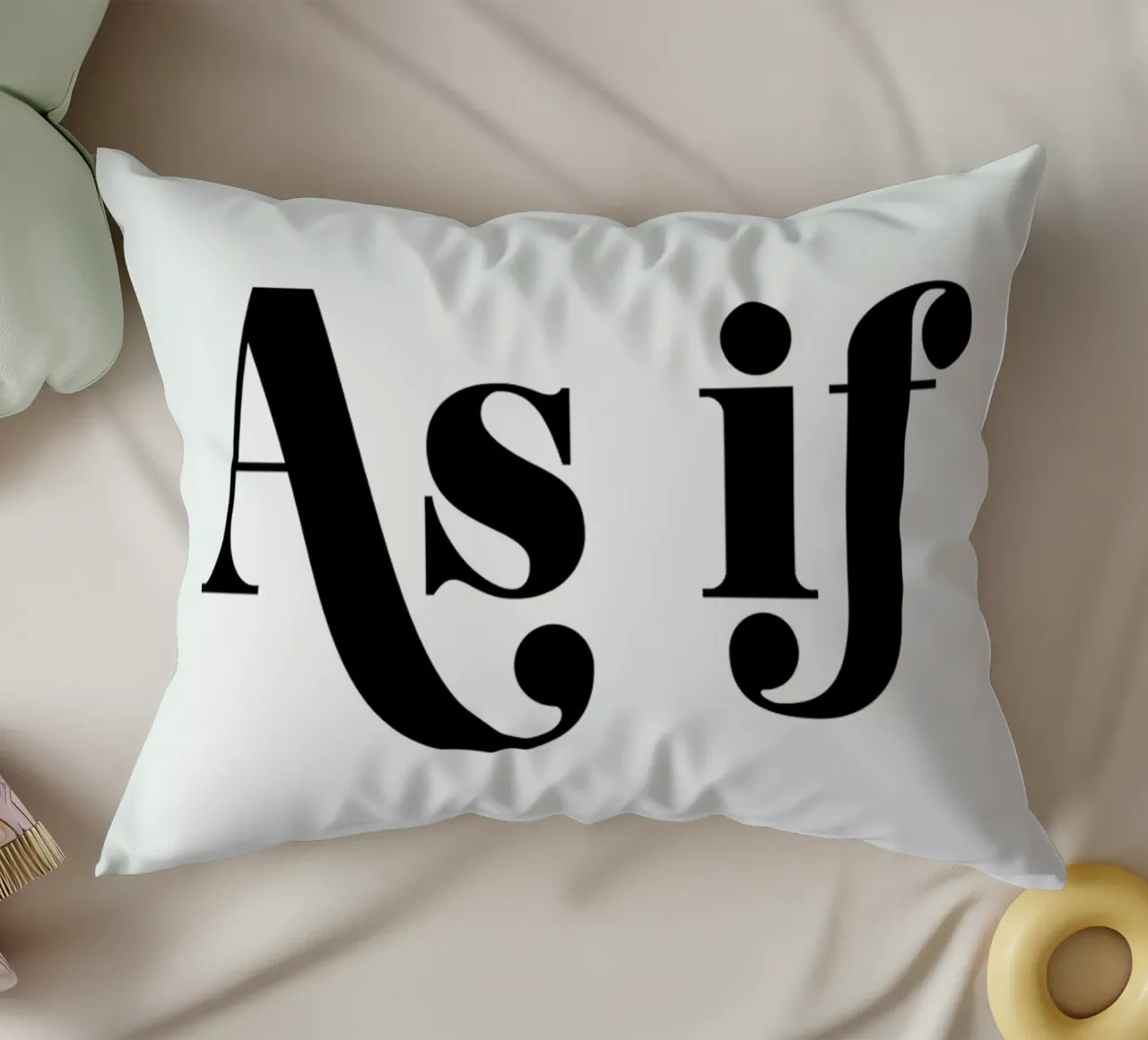 As If cuscino da Honeymoon Hotel