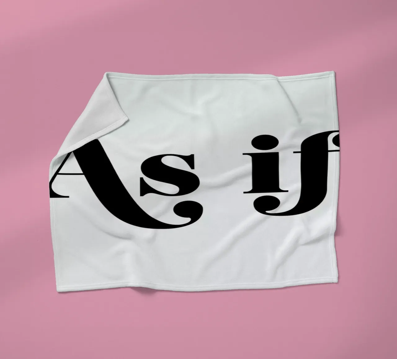 As If coperta in pile da Honeymoon Hotel