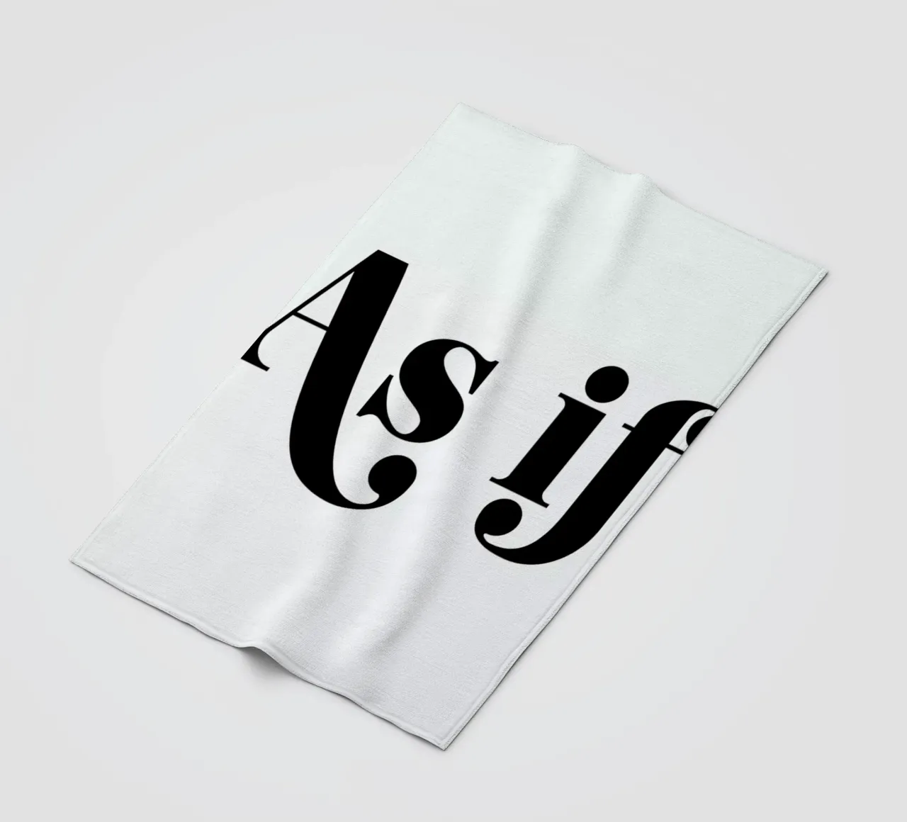 As If coperta in pile da Honeymoon Hotel