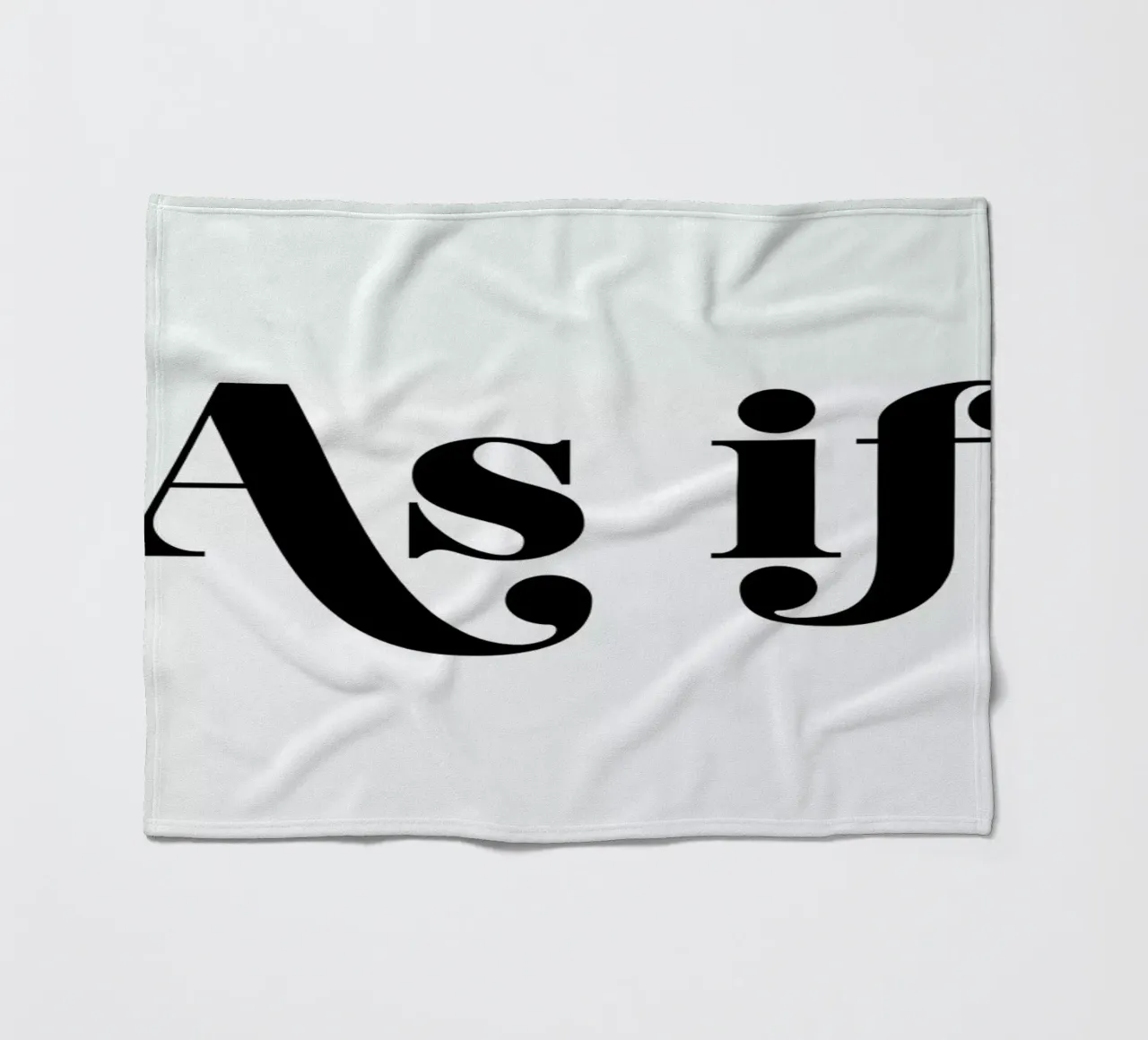 As If coperta in pile da Honeymoon Hotel