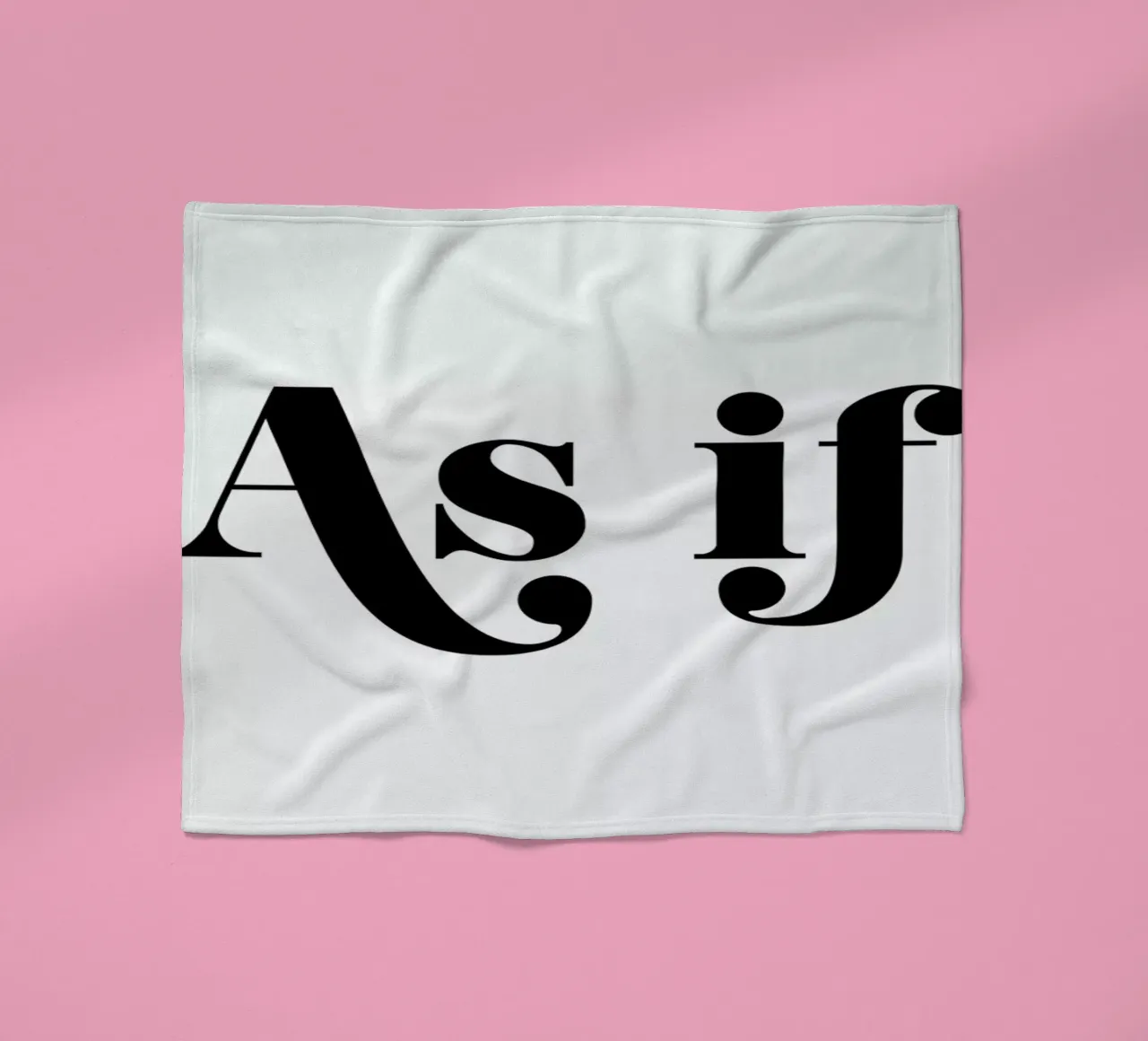 As If coperta in pile da Honeymoon Hotel