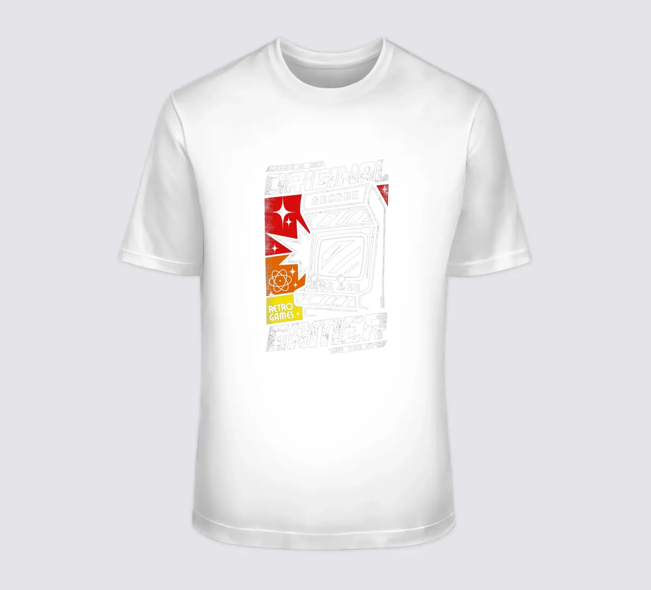 Retro Original Gamer Arcade t-shirt da LM2KONE