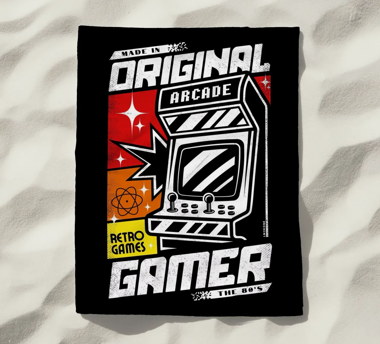 Retro Original Gamer Arcade telo mare da LM2KONE