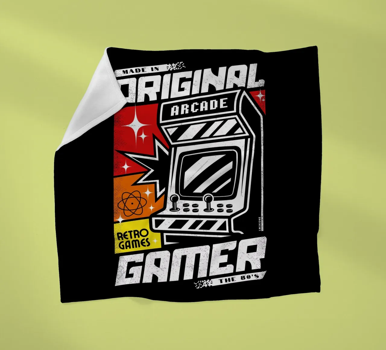 Retro Original Gamer Arcade coperta in pile da LM2KONE