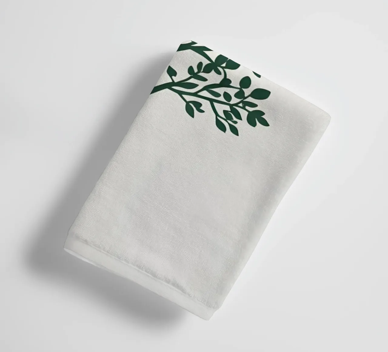 Silhouette di albero semplice asciugamano da bagno da Botanical Gallery