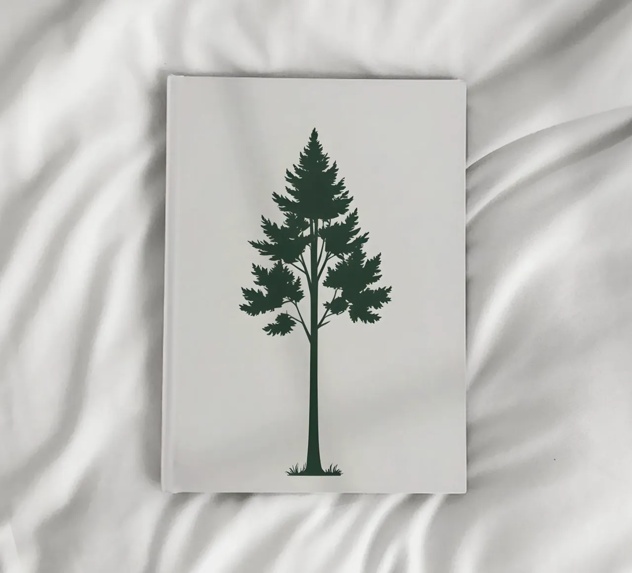 Silhouette di albero semplice diario da Botanical Gallery