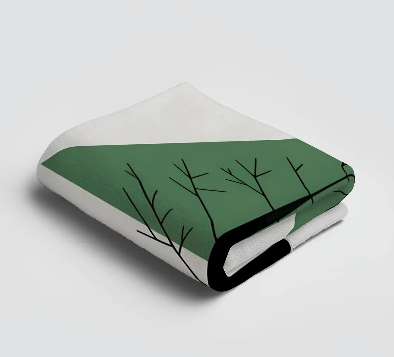 Tannenbaum-Dreieck Handtuch von Botanical Gallery