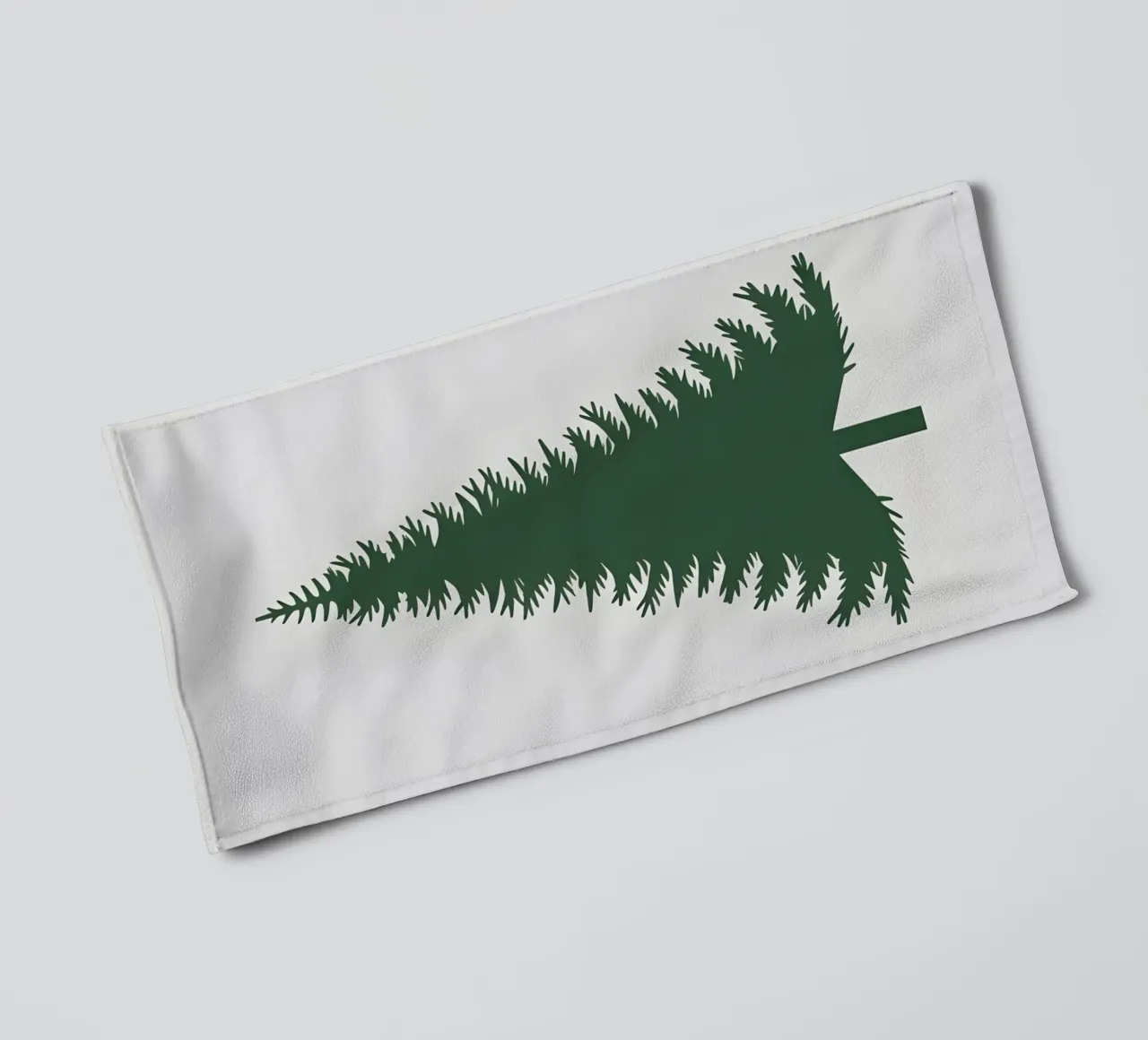 Pine Tree Triangle towel by Botanical Gallery