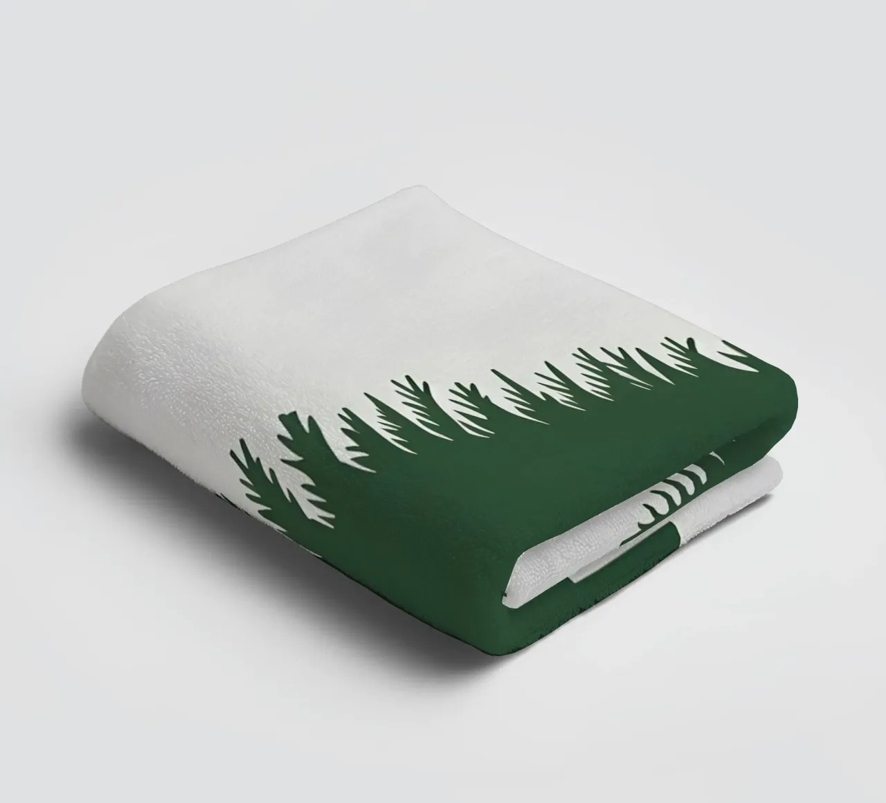 Pine Tree Triangle towel by Botanical Gallery