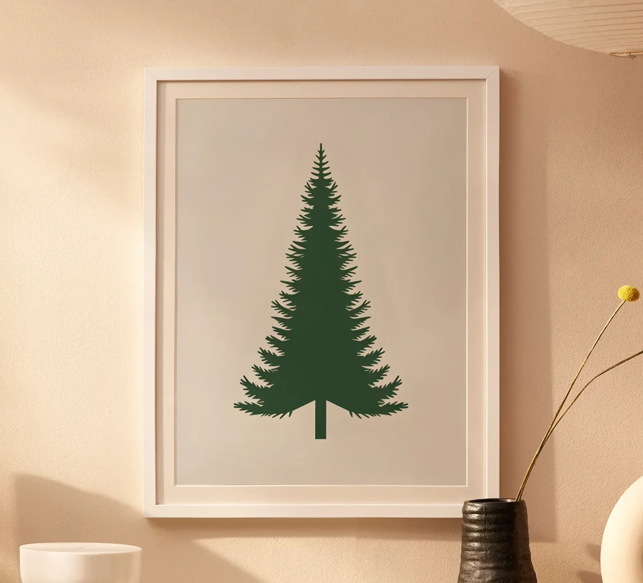 Tannenbaum-Dreieck Poster von The Green Room