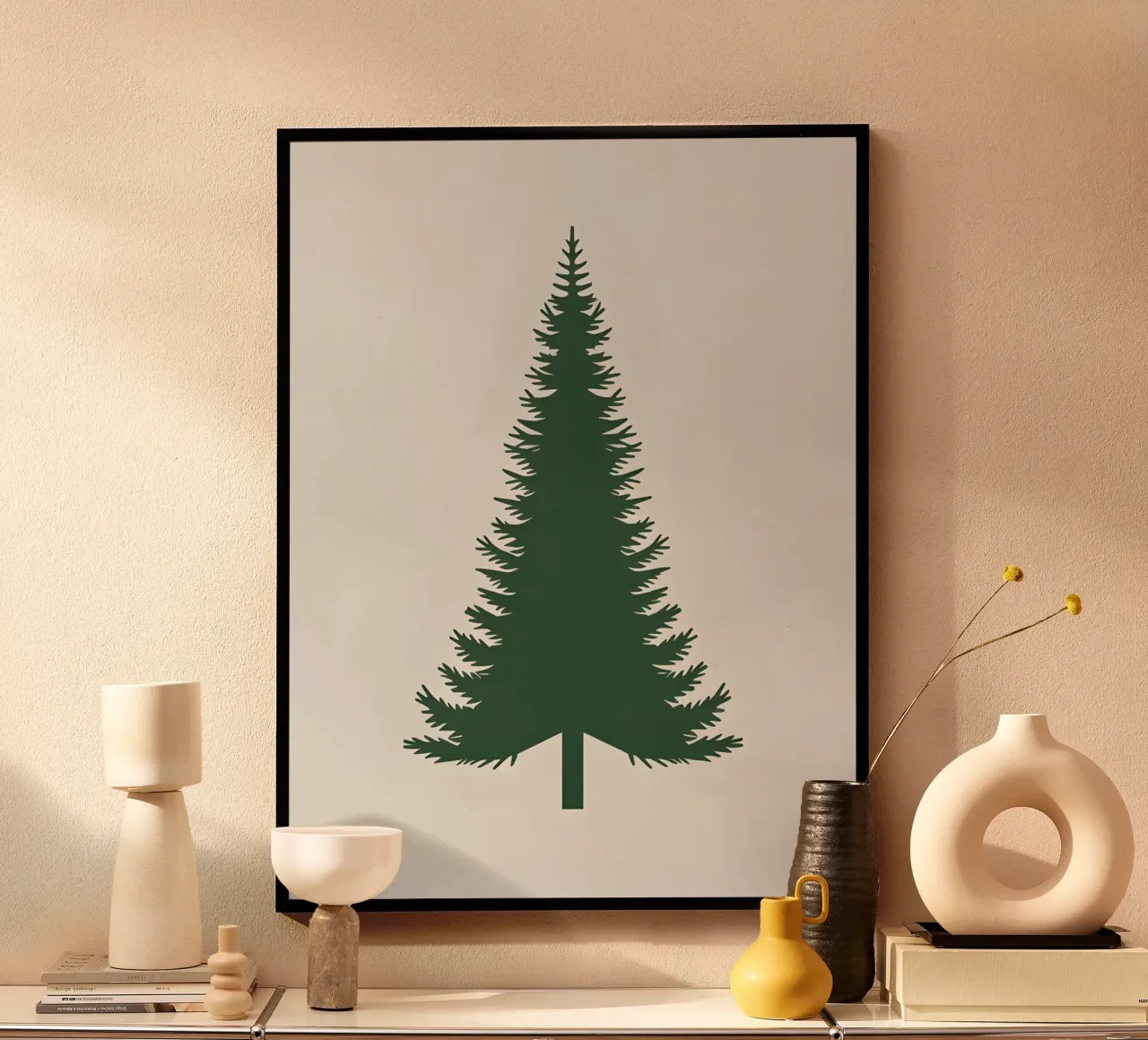 Tannenbaum-Dreieck Poster von The Green Room