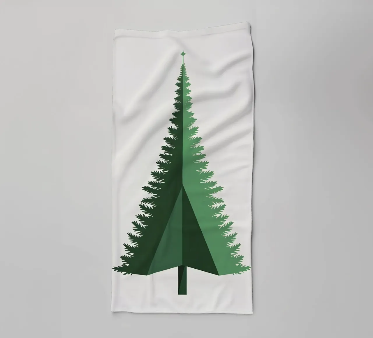 Pine Tree Triangle towel by Botanical Gallery