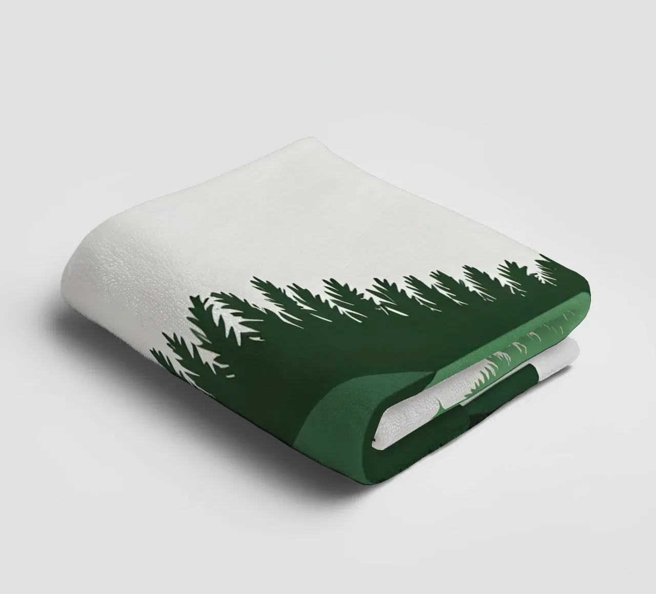 Pine Tree Triangle towel by Botanical Gallery