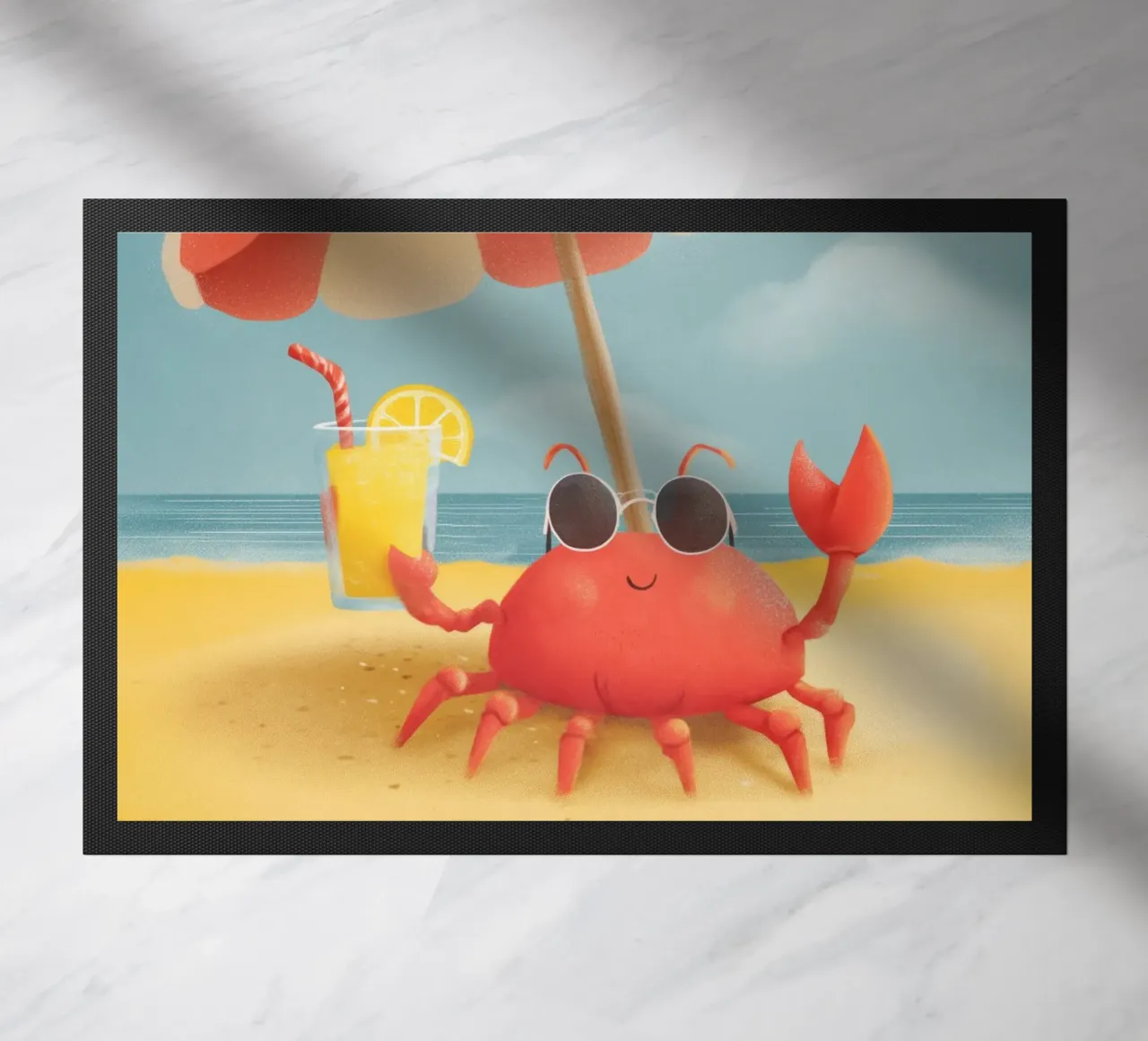 Cool Crab at the Beach zerbino da Kiara