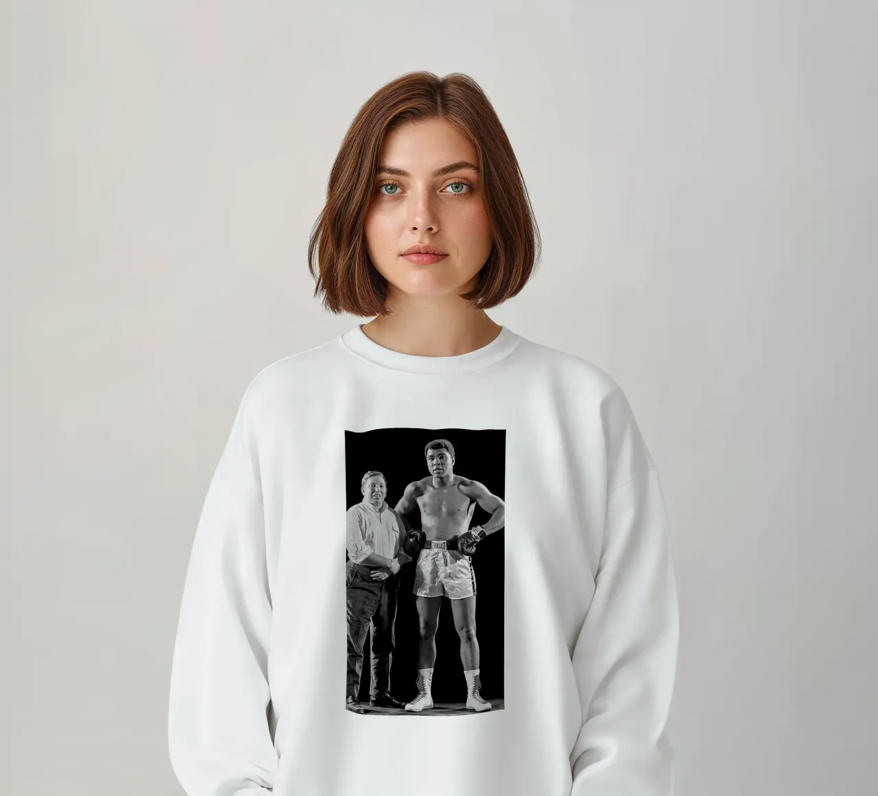 Il giovane Neil Leifer e Muhammad Ali felpa da tobyrmattie