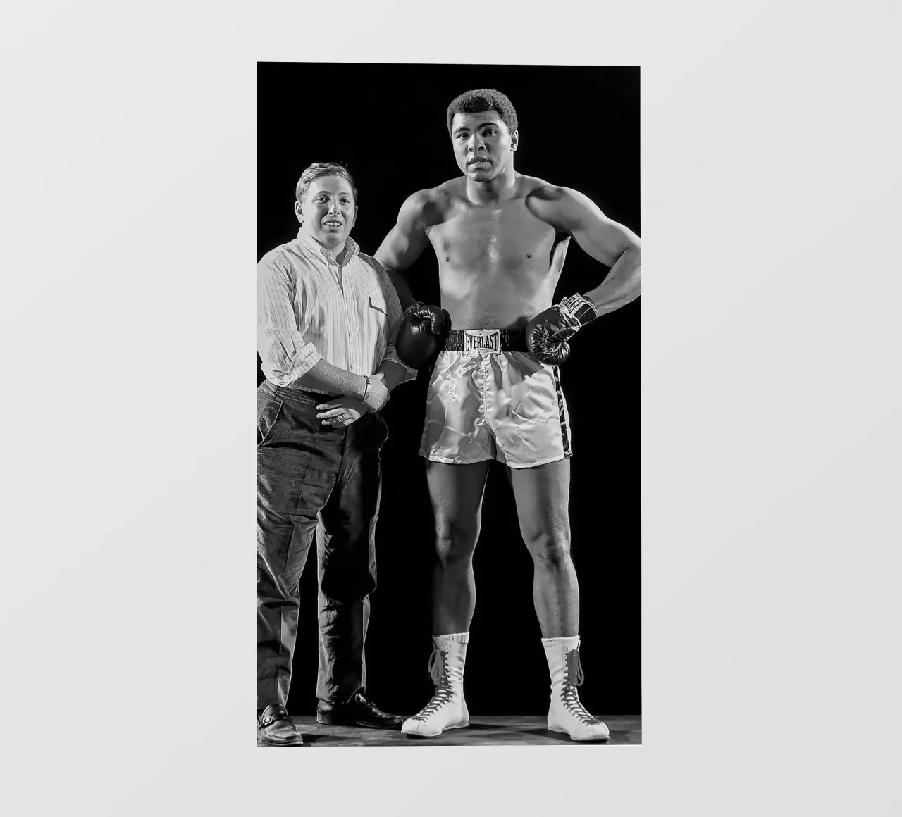 Il giovane Neil Leifer e Muhammad Ali telo in pvc da tobyrmattie