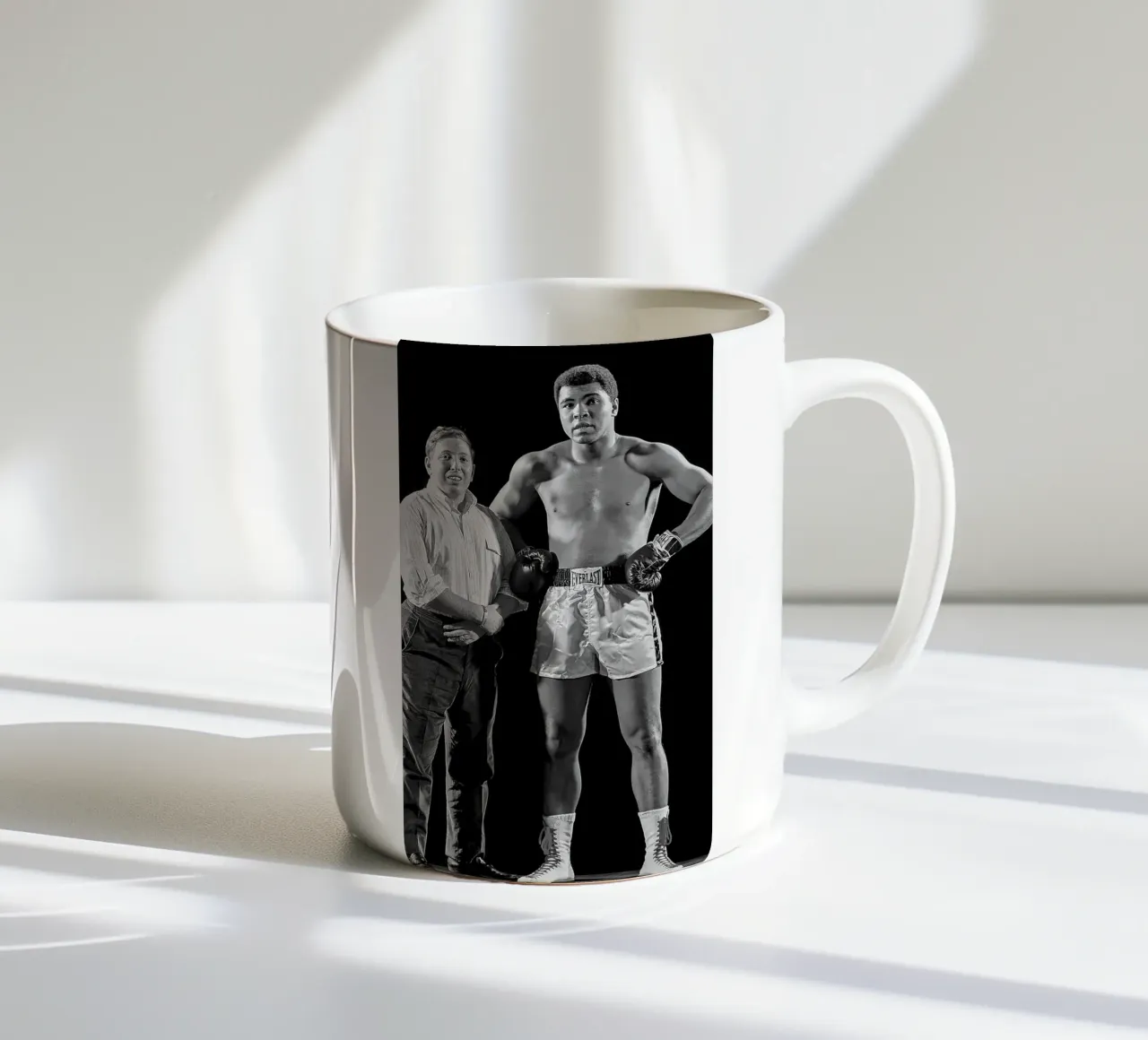 Il giovane Neil Leifer e Muhammad Ali tazza in ceramica da tobyrmattie