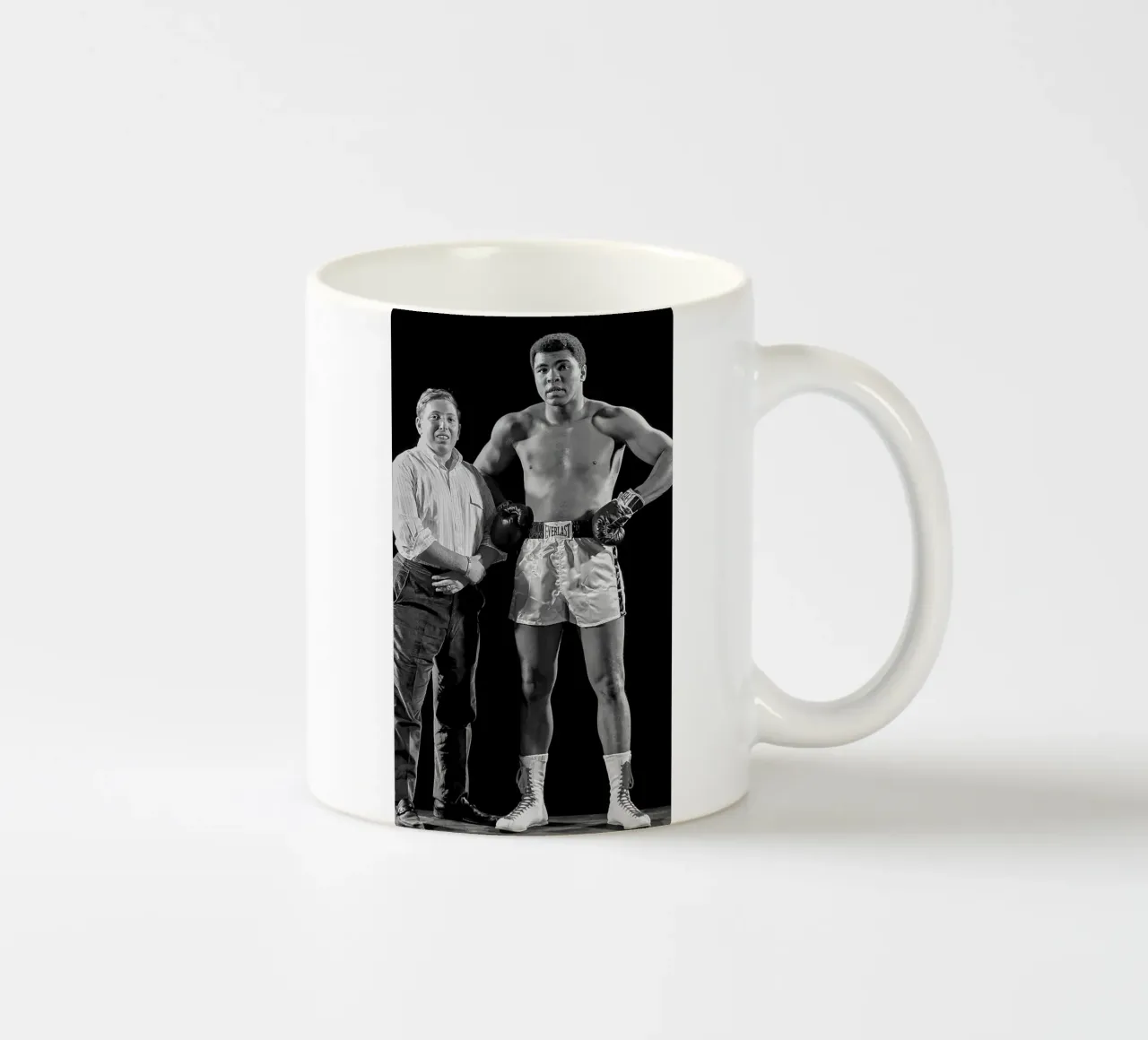Il giovane Neil Leifer e Muhammad Ali tazza in ceramica da tobyrmattie