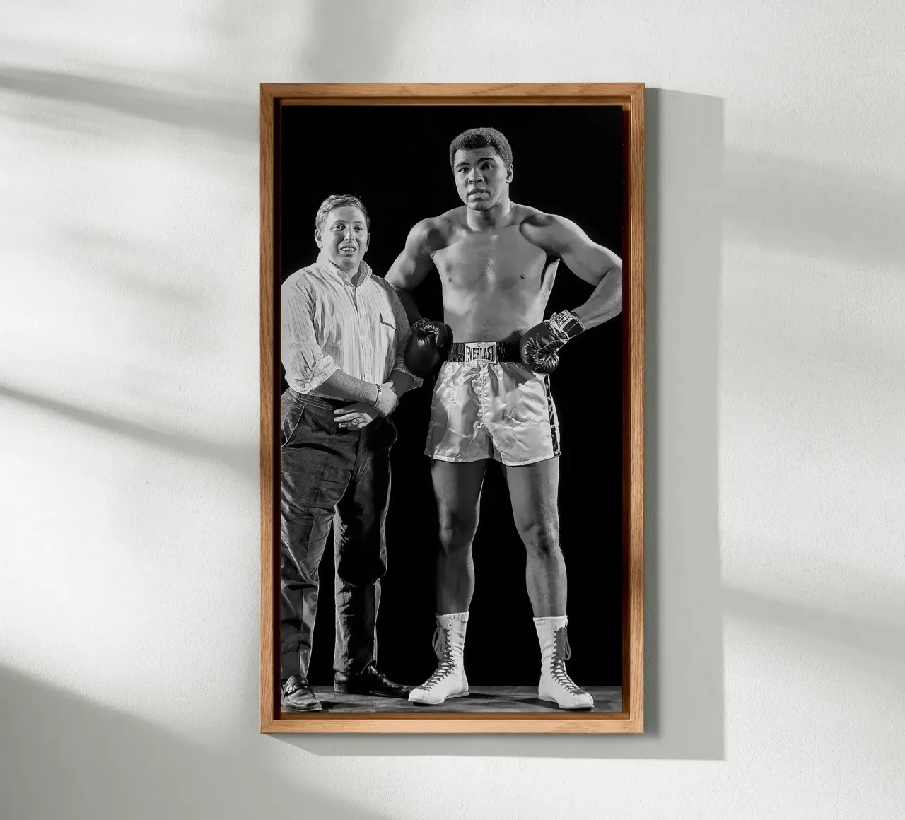 Il giovane Neil Leifer e Muhammad Ali alluminio dibond da tobyrmattie