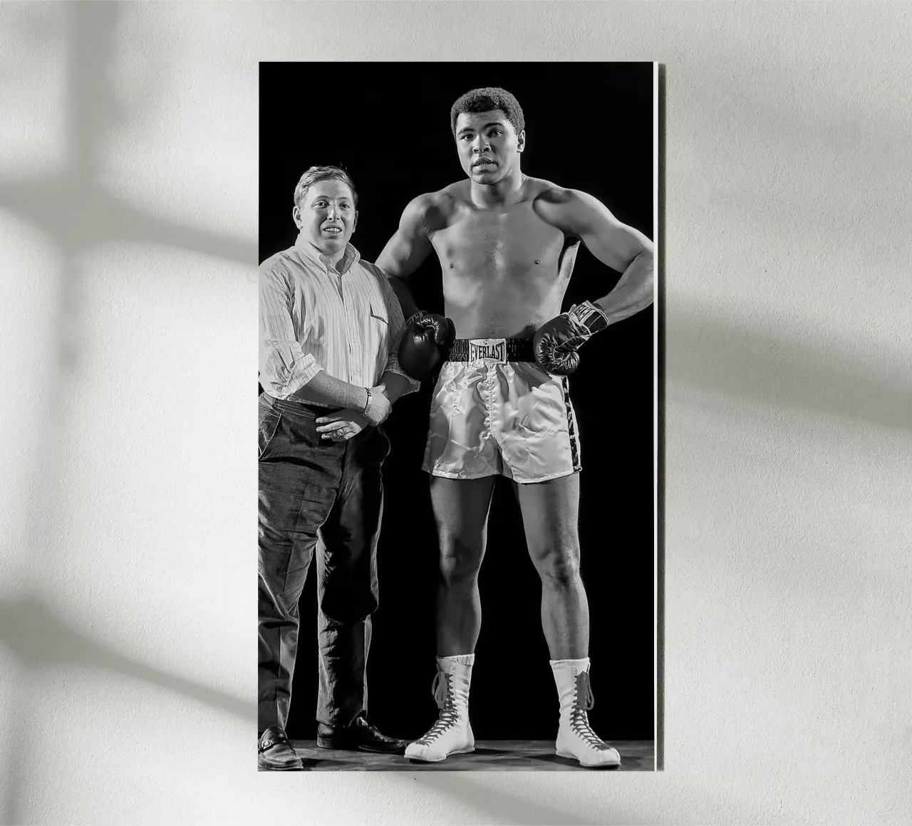 Il giovane Neil Leifer e Muhammad Ali alluminio dibond da tobyrmattie