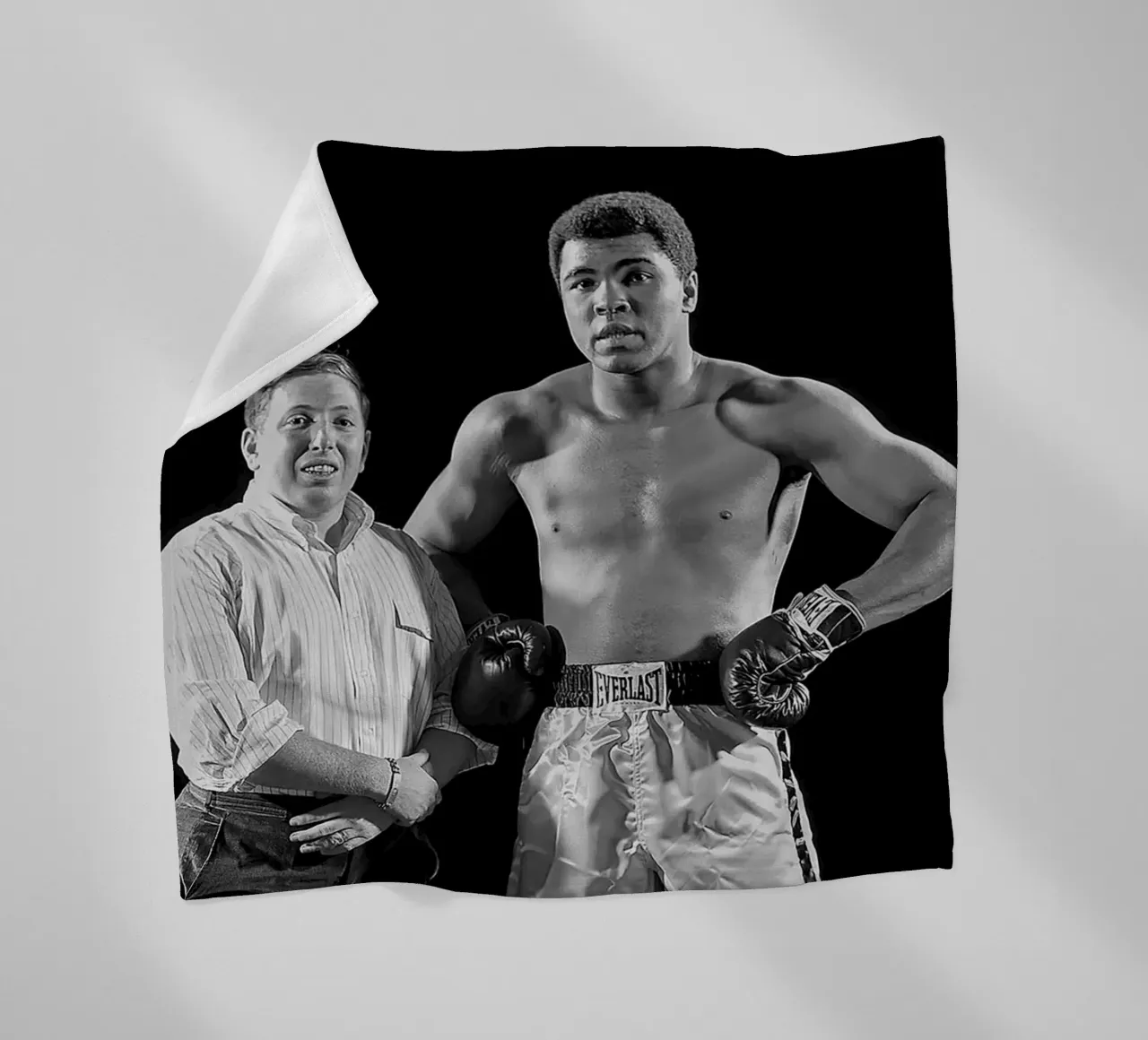 Il giovane Neil Leifer e Muhammad Ali coperta in pile da tobyrmattie